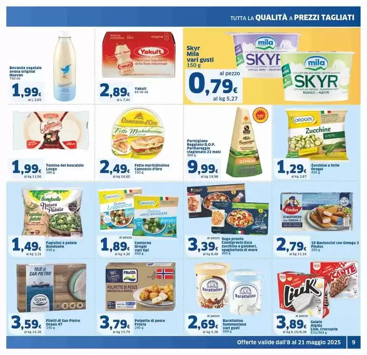 Oops! Prezzi sbagliati da 8 maggio a 21 maggio di 2025 - Pagina del volantino 9