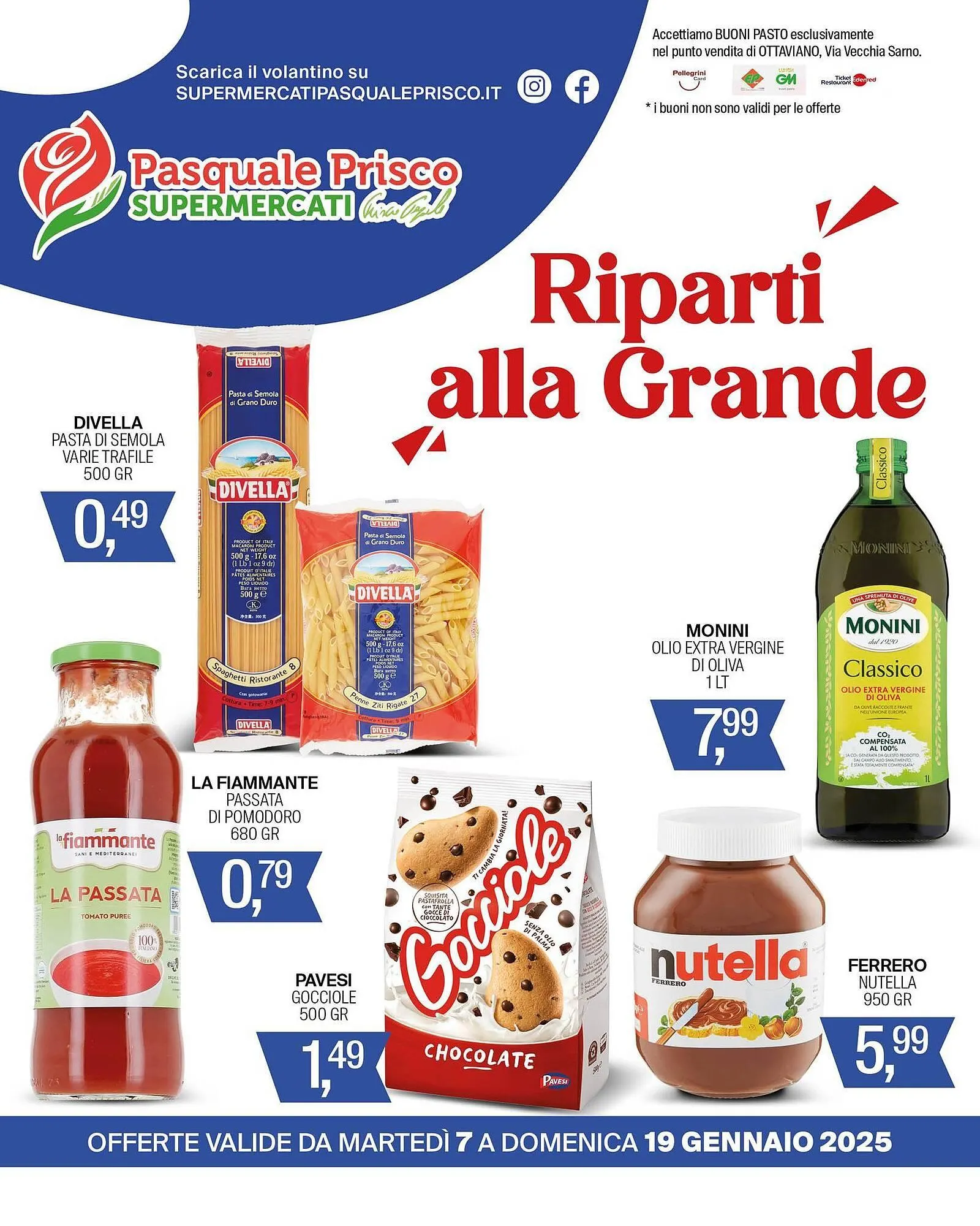 Volantino Supermercati Pasquale Prisco - 1