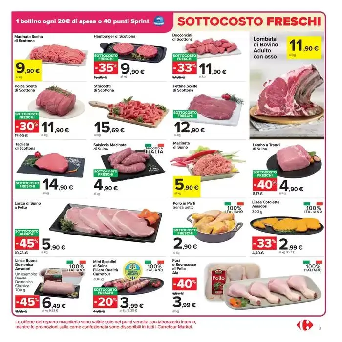 Sottocosto freschi da 10 marzo a 24 marzo di 2025 - Pagina del volantino 3