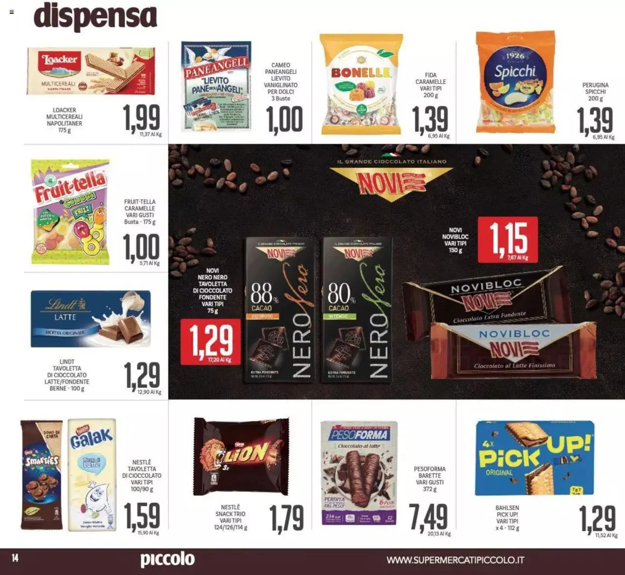 Volantino Piccolo da 18 settembre a 1 ottobre di 2023 - Pagina del volantino 14