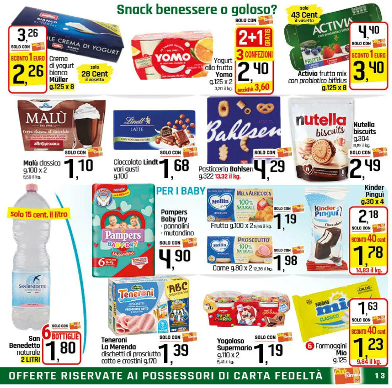 Famila Volantino attuale da 14 settembre a 23 settembre di 2023 - Pagina del volantino 13