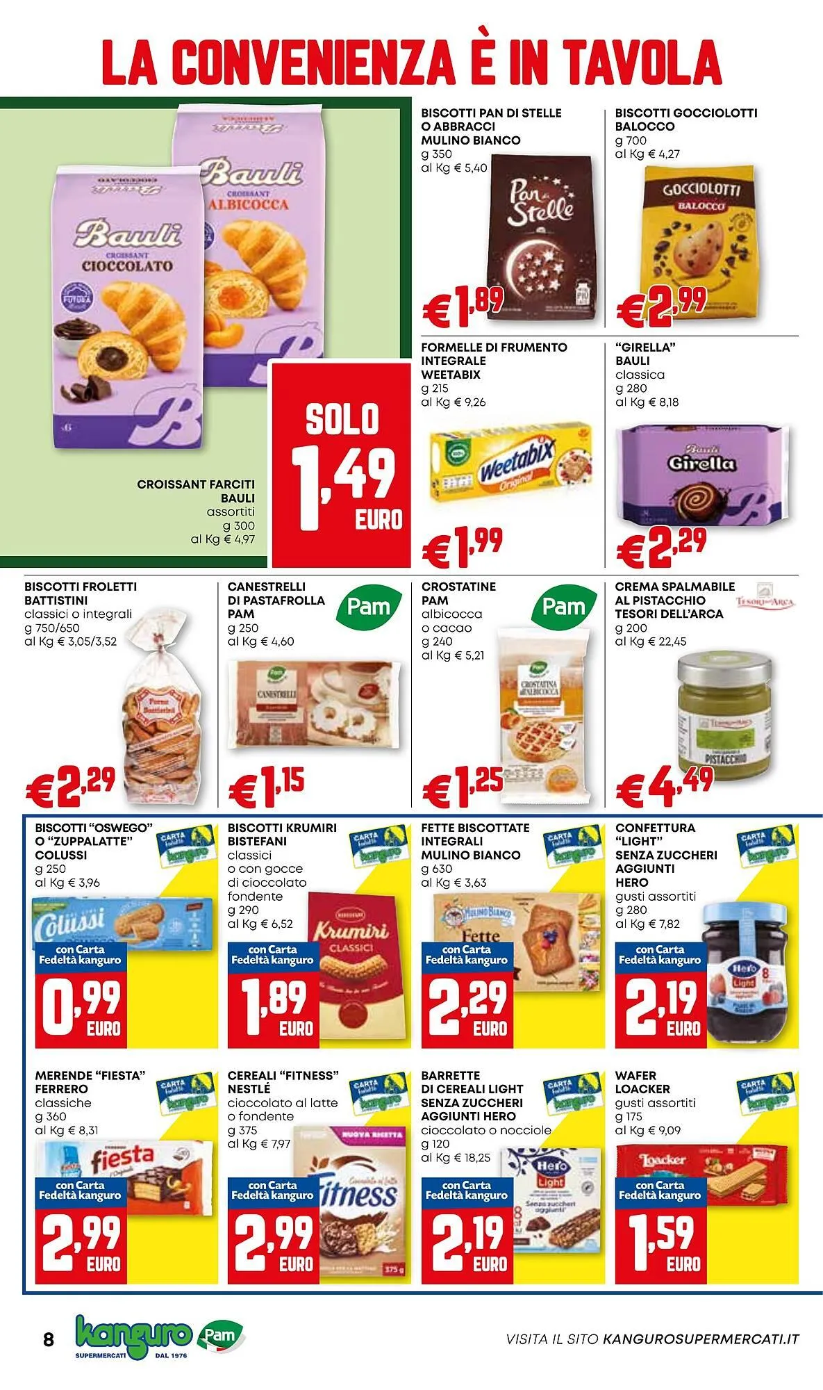 Volantino Kanguro da 9 ottobre a 22 ottobre di 2025 - Pagina del volantino 8
