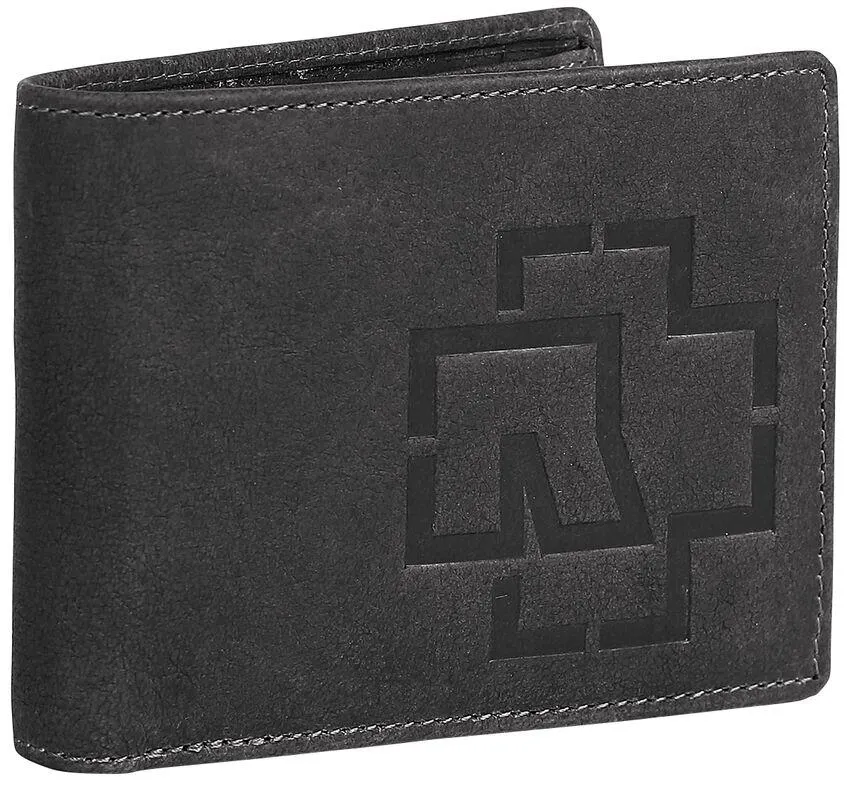 Leather Wallet | Portafoglio | antracite | Rammstein