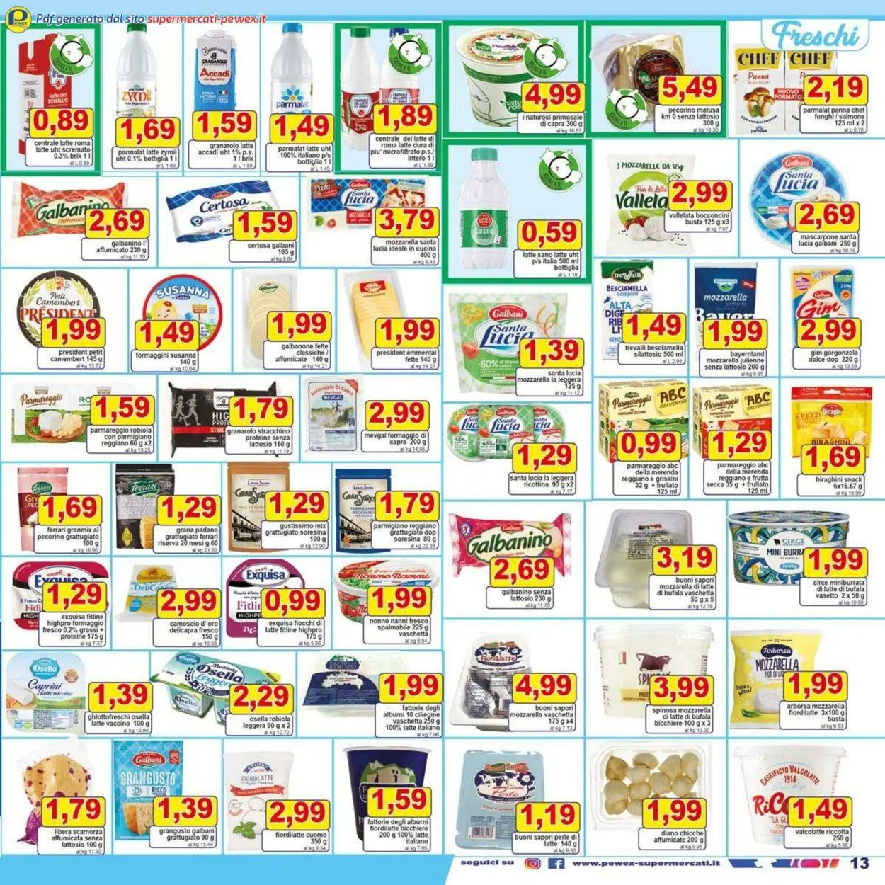 Pewex Volantino attuale da 24 giugno a 8 luglio di 2025 - Pagina del volantino 13