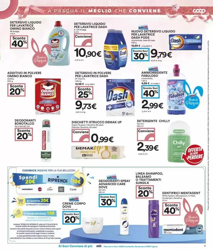 40 prodotti al 40% di sconto da 10 aprile a 21 aprile di 2025 - Pagina del volantino 19