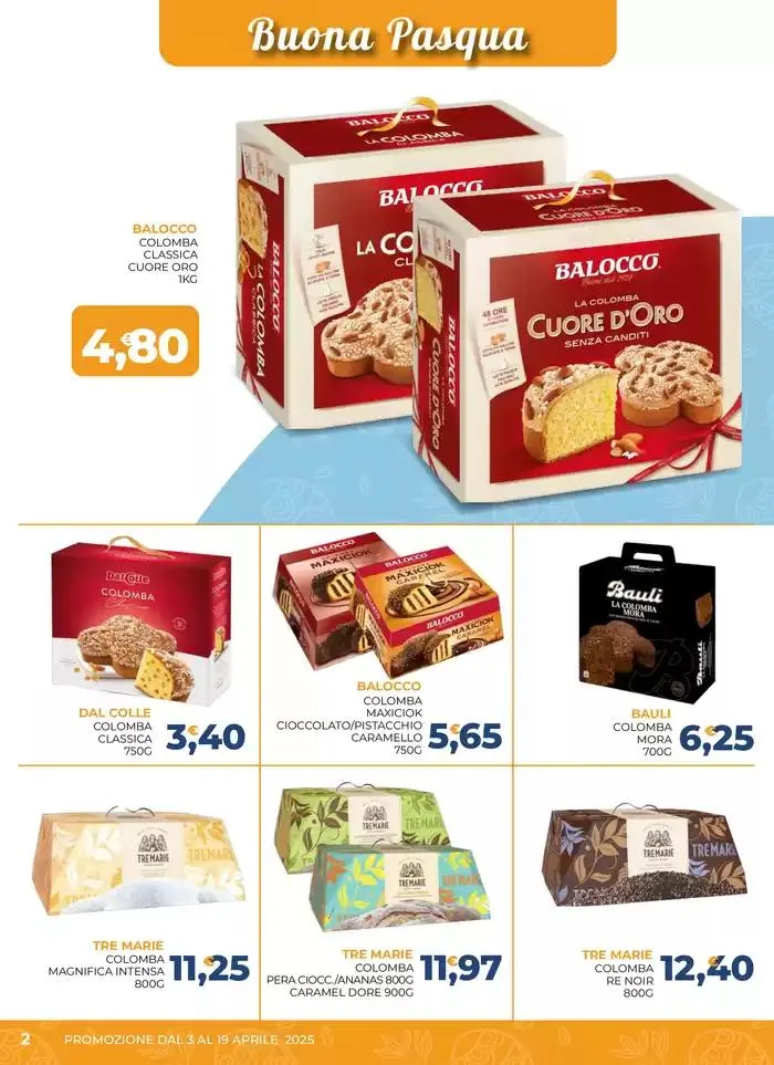 Promozione dal 3 al 19 aprile da 3 aprile a 19 aprile di 2025 - Pagina del volantino 2