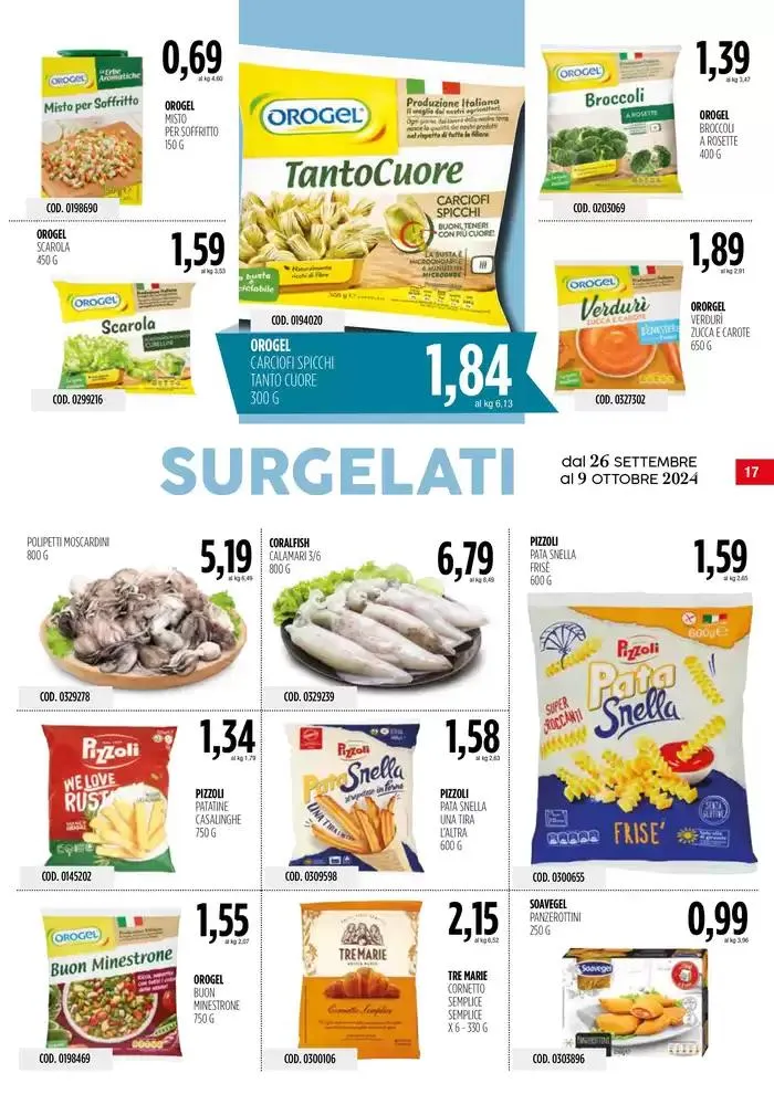 Carico Cash & Carry - Anniversario da 26 settembre a 9 ottobre di 2024 - Pagina del volantino 17