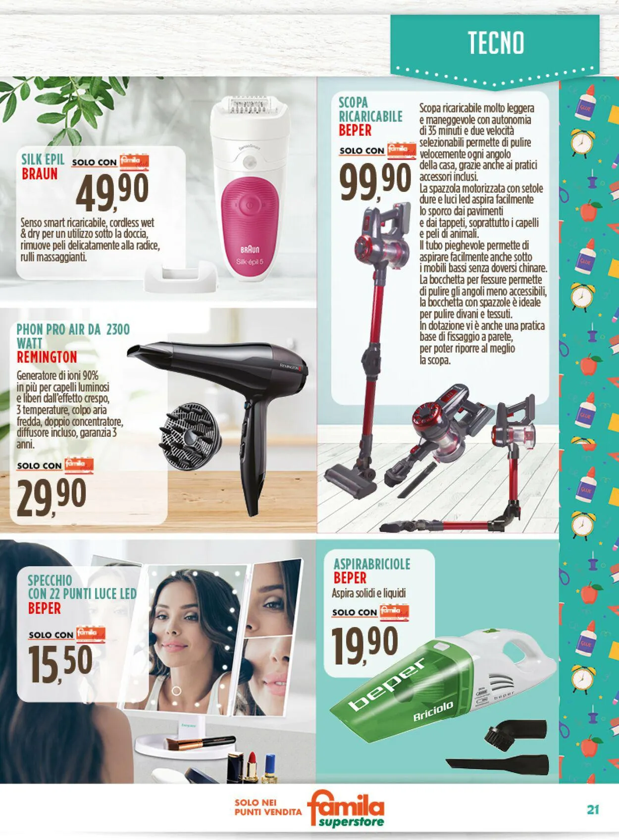 Famila Volantino attuale da 10 agosto a 30 settembre di 2023 - Pagina del volantino 21