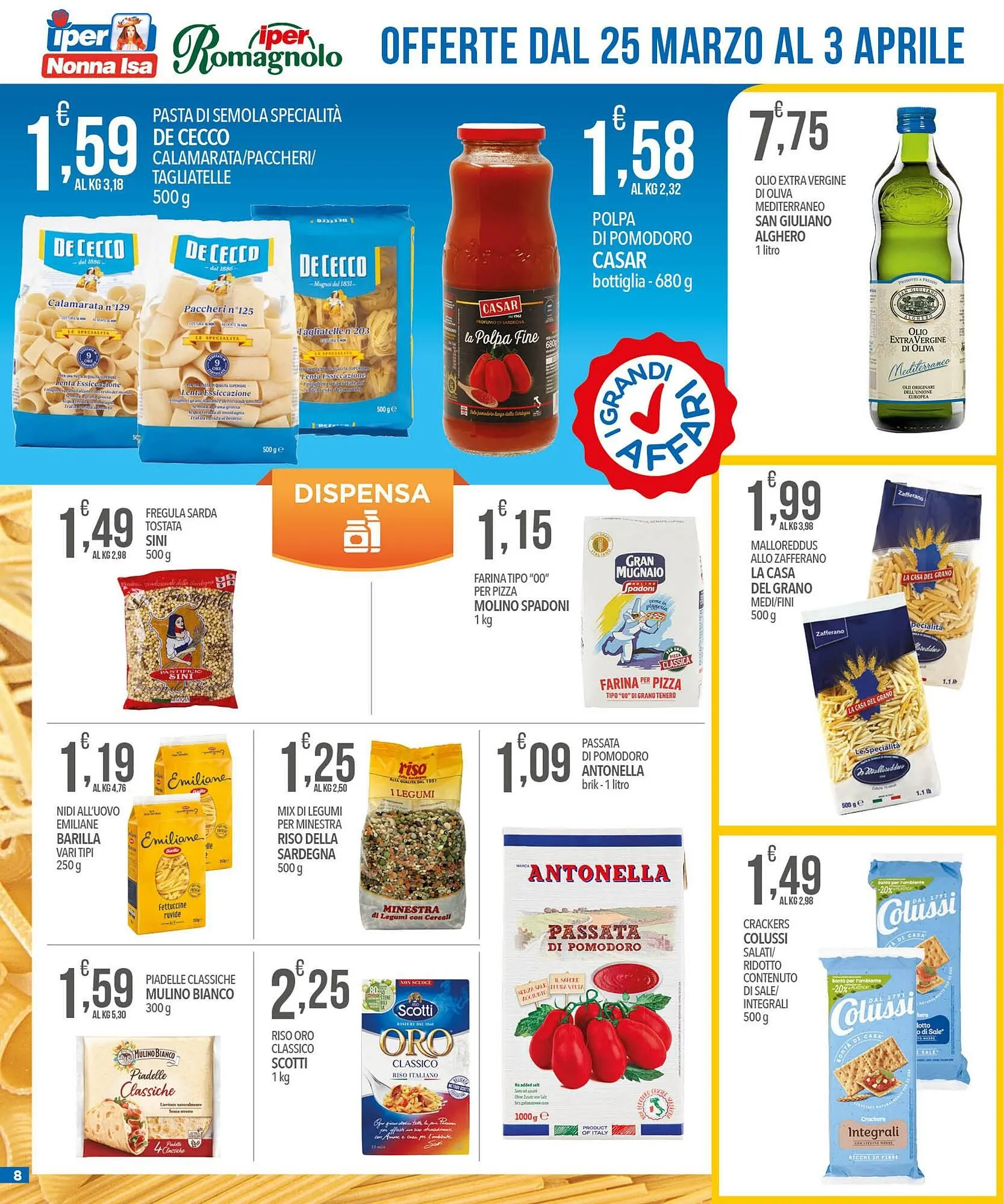 Volantino Iper Nonna Isa da 25 marzo a 3 aprile di 2025 - Pagina del volantino 8