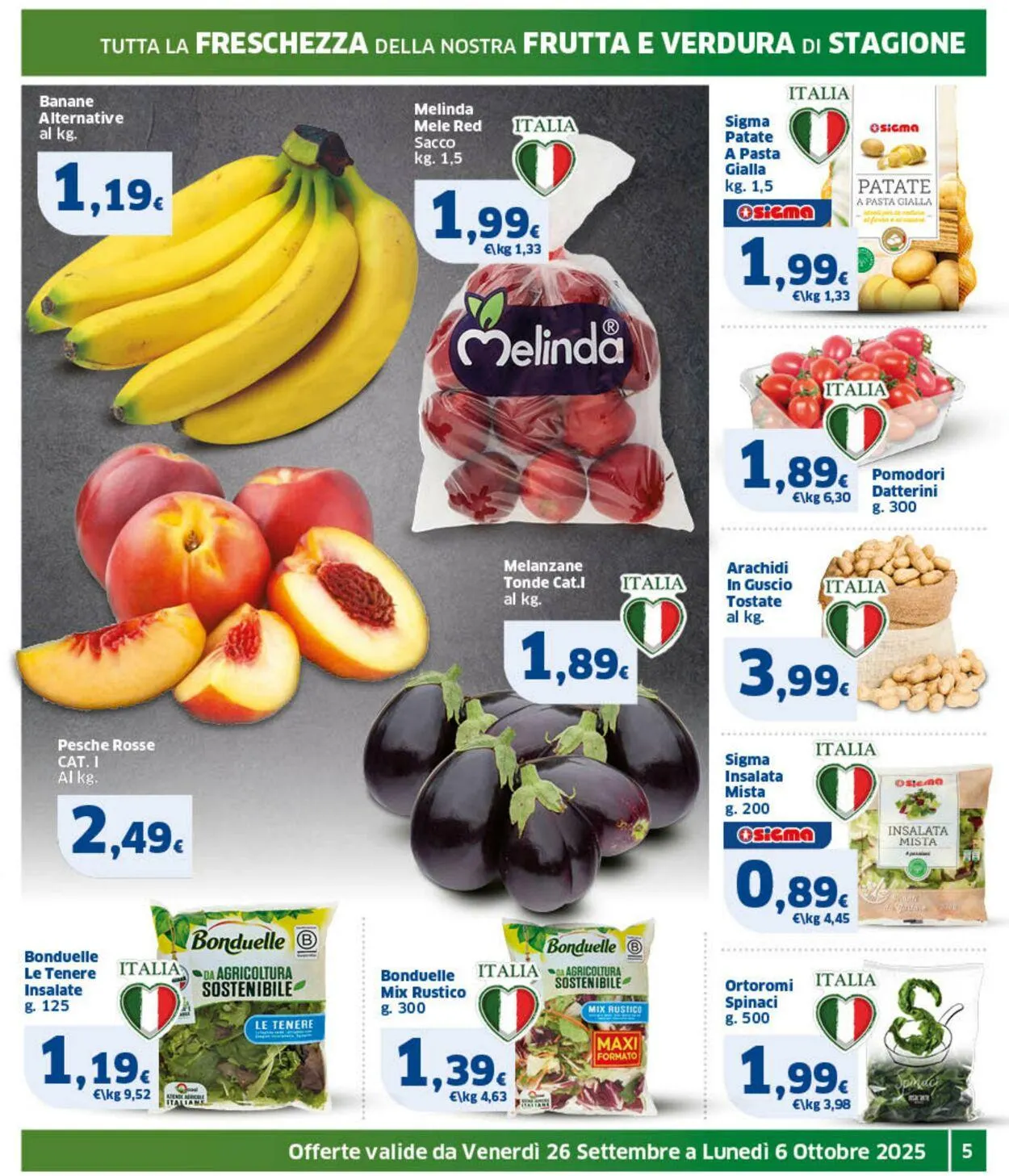 Sigma - Roma Volantino attuale da 26 settembre a 6 ottobre di 2025 - Pagina del volantino 5