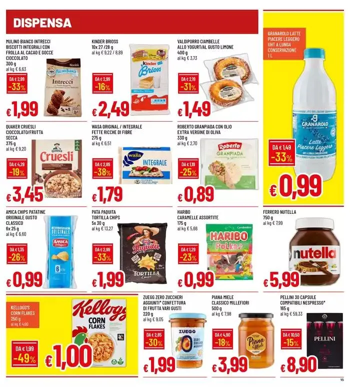 GRANDI SCONTI GRANDI FORMATI da 5 maggio a 14 maggio di 2025 - Pagina del volantino 15