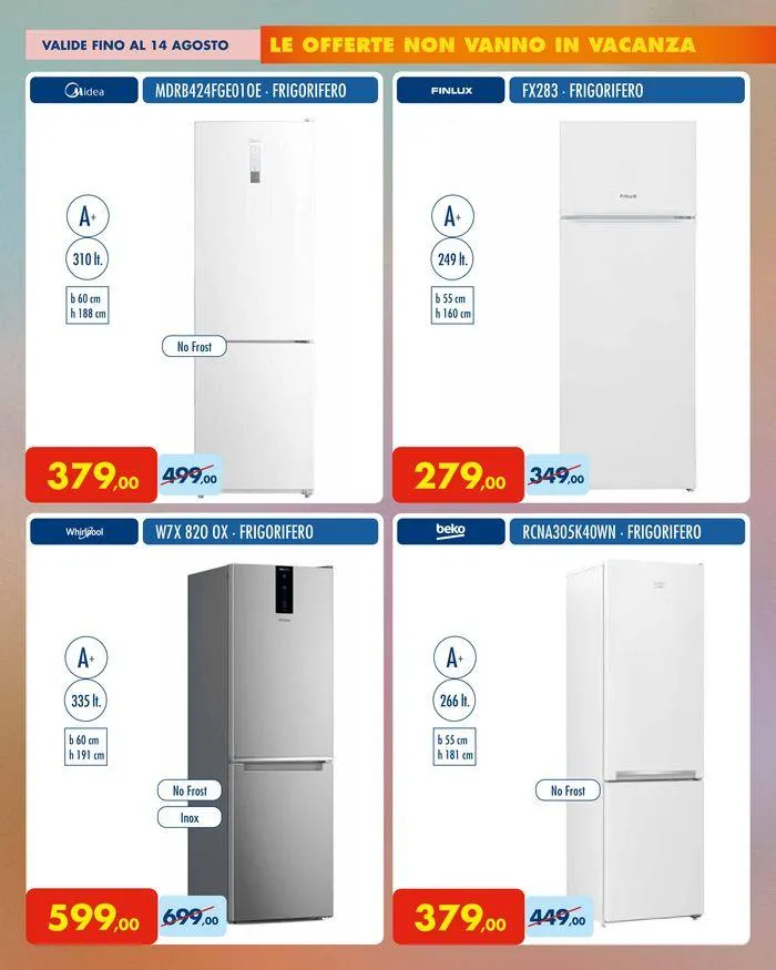 Le offerte non vanno in vacanza da 9 luglio a 14 agosto di 2024 - Pagina del volantino 10