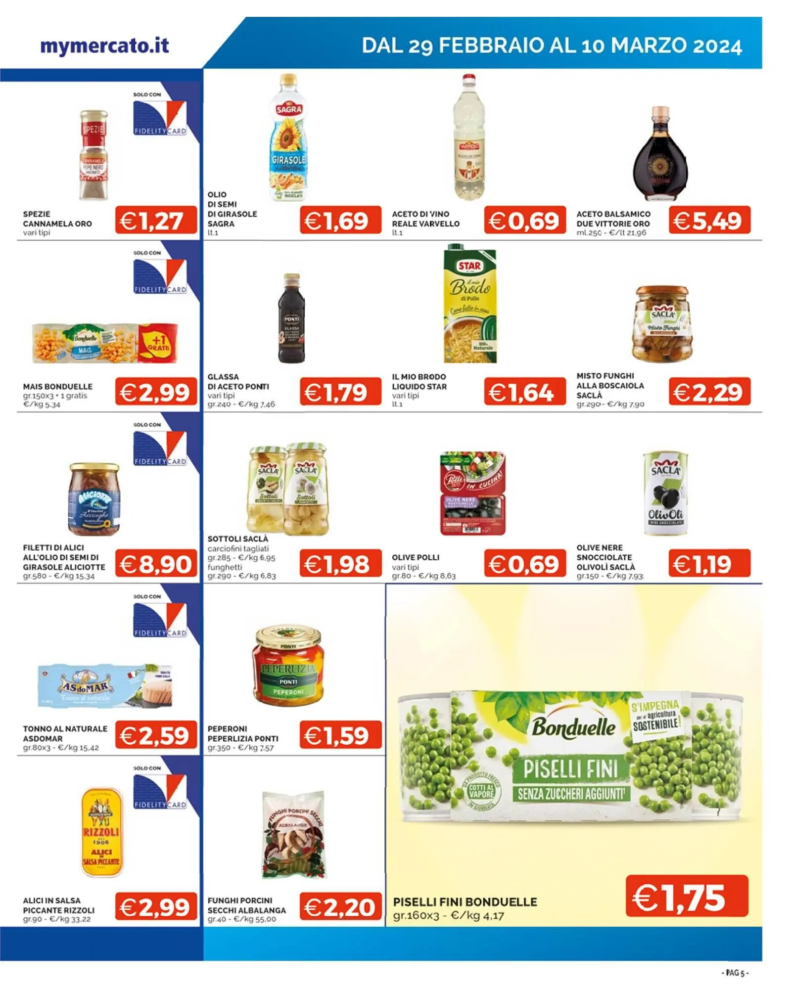 Volantino Mercatò Extra da 29 febbraio a 10 marzo di 2024 - Pagina del volantino 5
