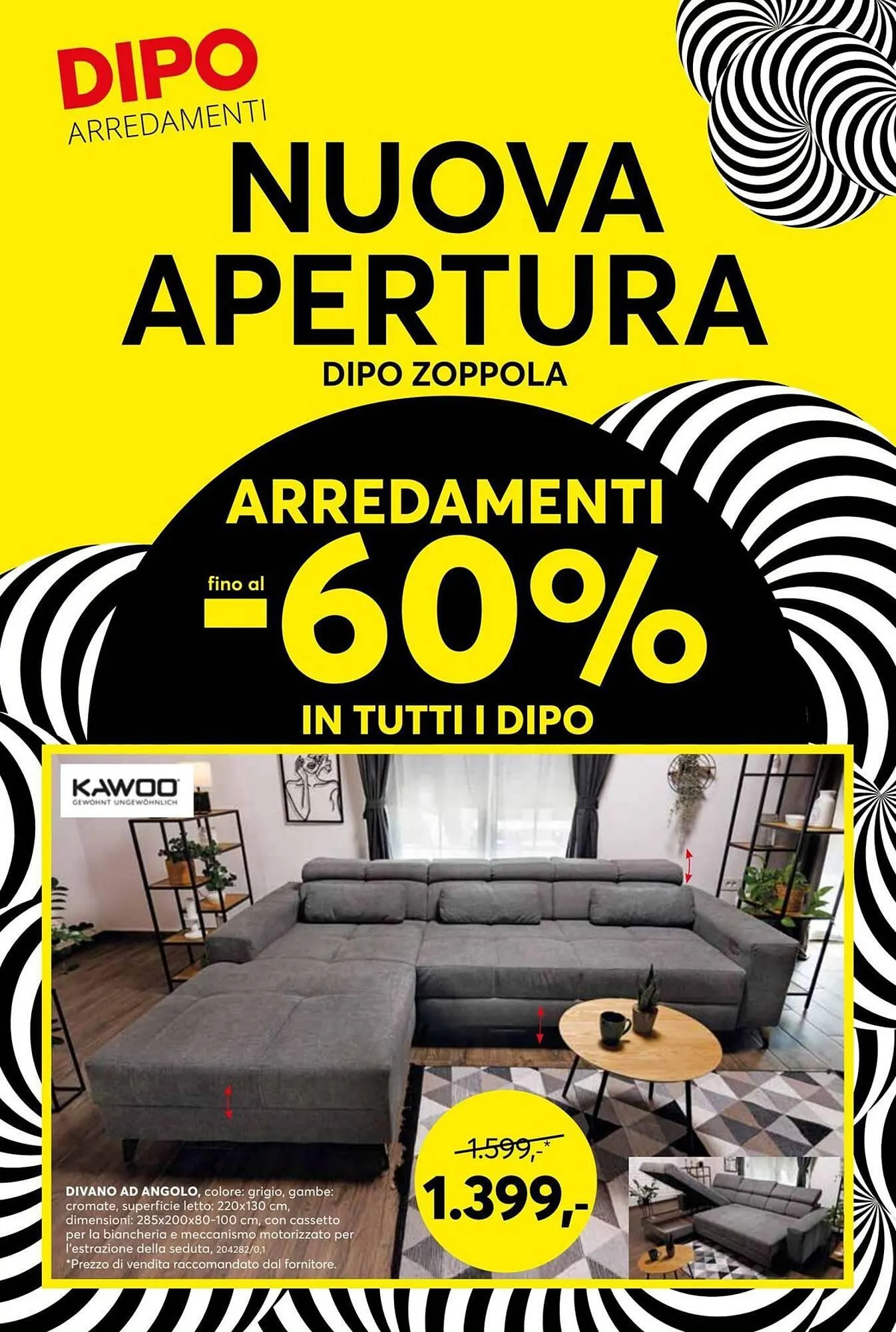 volantino Dipo Arredamenti da 2 settembre a 14 settembre di 2025 - Pagina del volantino 1