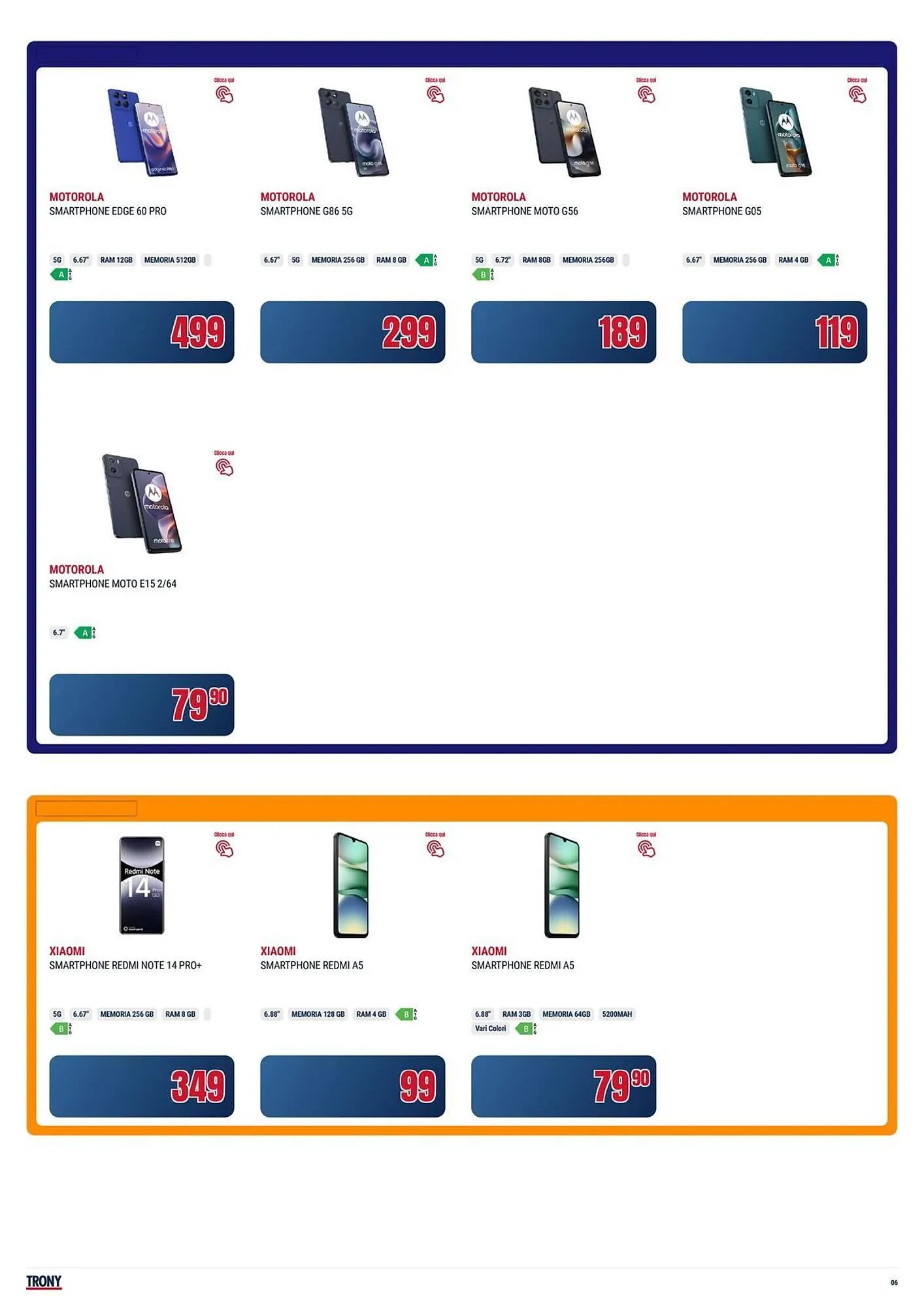 Volantino Trony da 17 ottobre a 29 ottobre di 2025 - Pagina del volantino 6