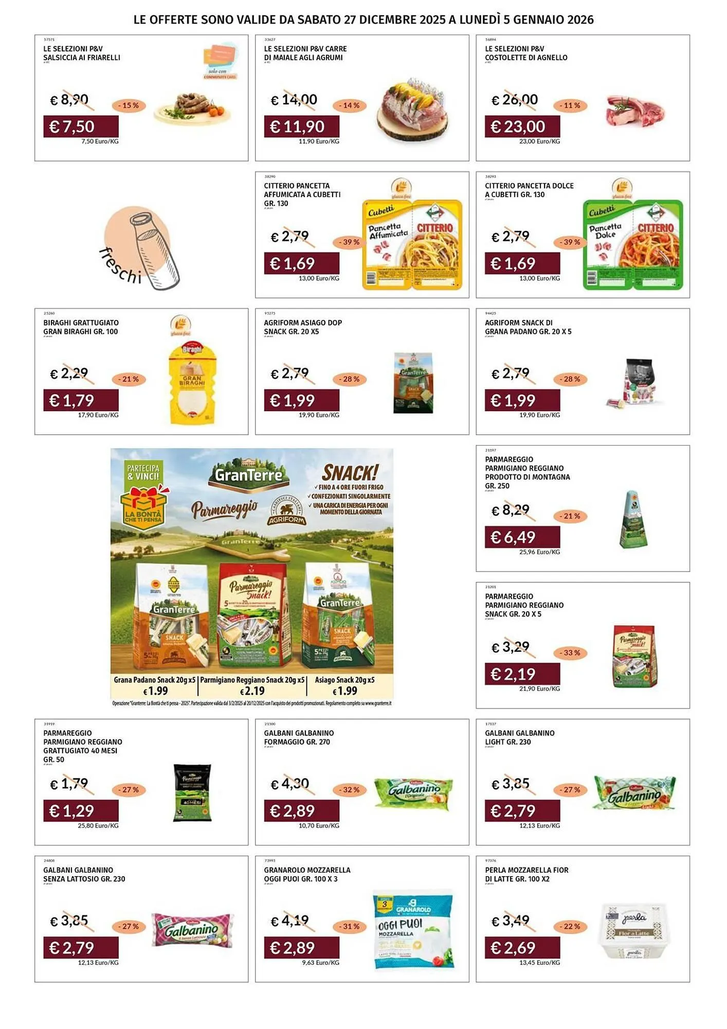 Volantino Prezzemolo e Vitale da 29 dicembre a 5 gennaio di 2026 - Pagina del volantino 4
