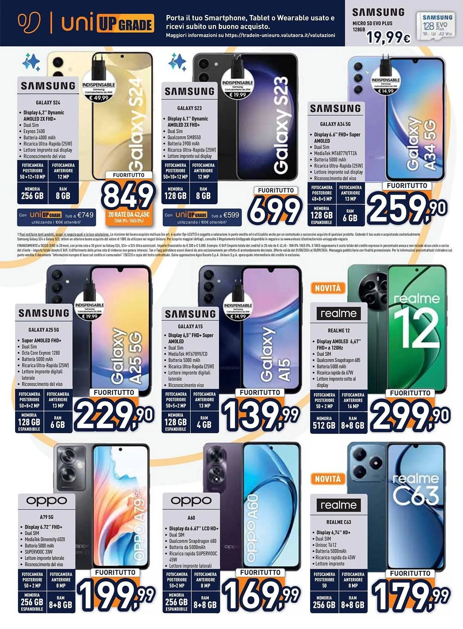 Volantino Unieuro da 1 agosto a 13 agosto di 2024 - Pagina del volantino 6