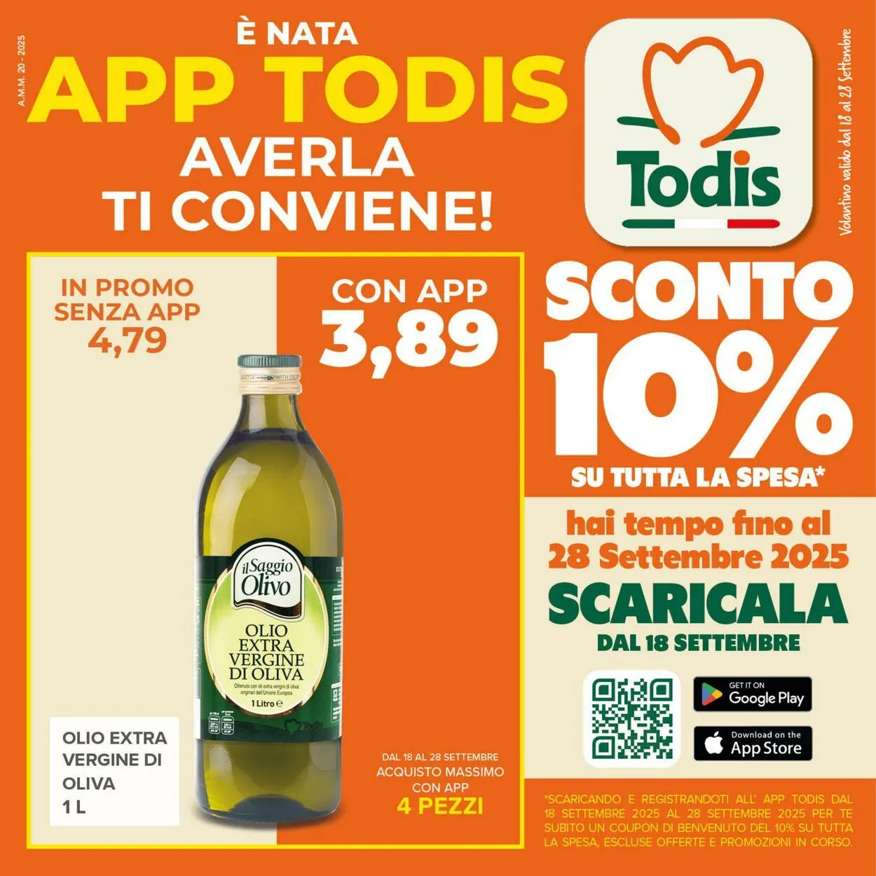 Todis Volantino attuale da 26 novembre a 10 dicembre di 2025 - Pagina del volantino 1