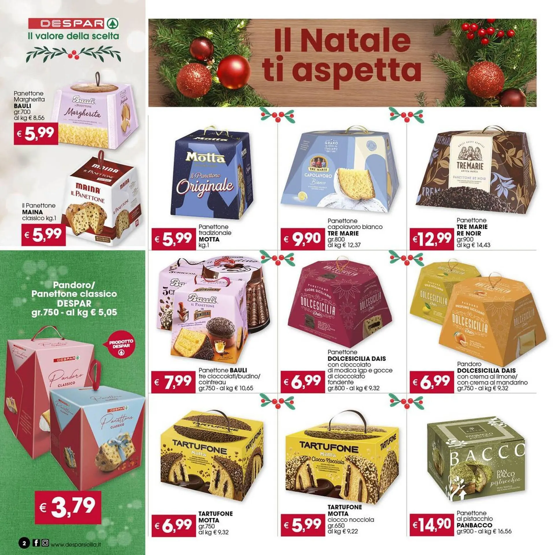 Volantino Despar da 15 dicembre a 26 dicembre di 2023 - Pagina del volantino 2