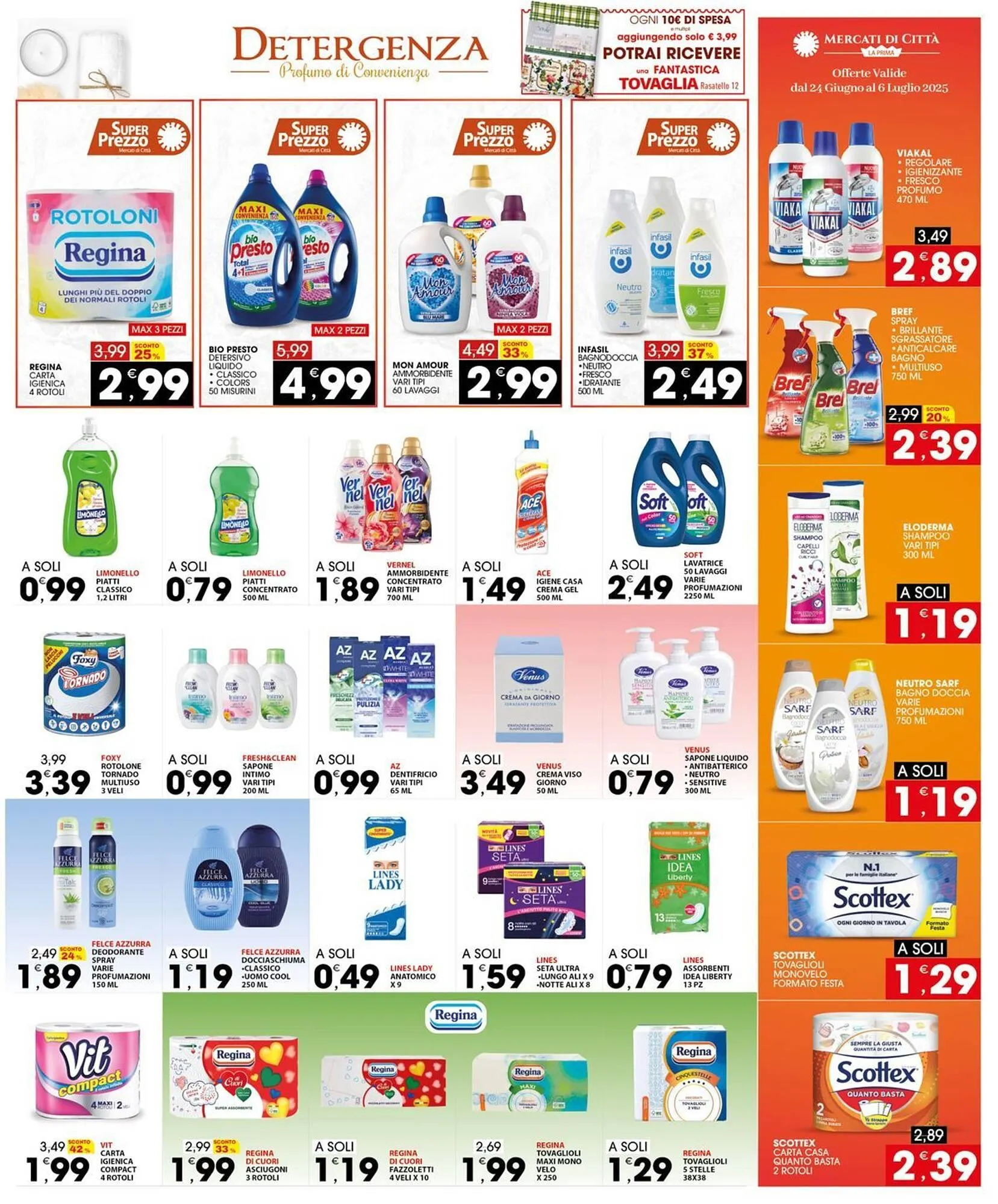 Volantino Mercati di Città La Prima da 24 giugno a 6 luglio di 2025 - Pagina del volantino 23