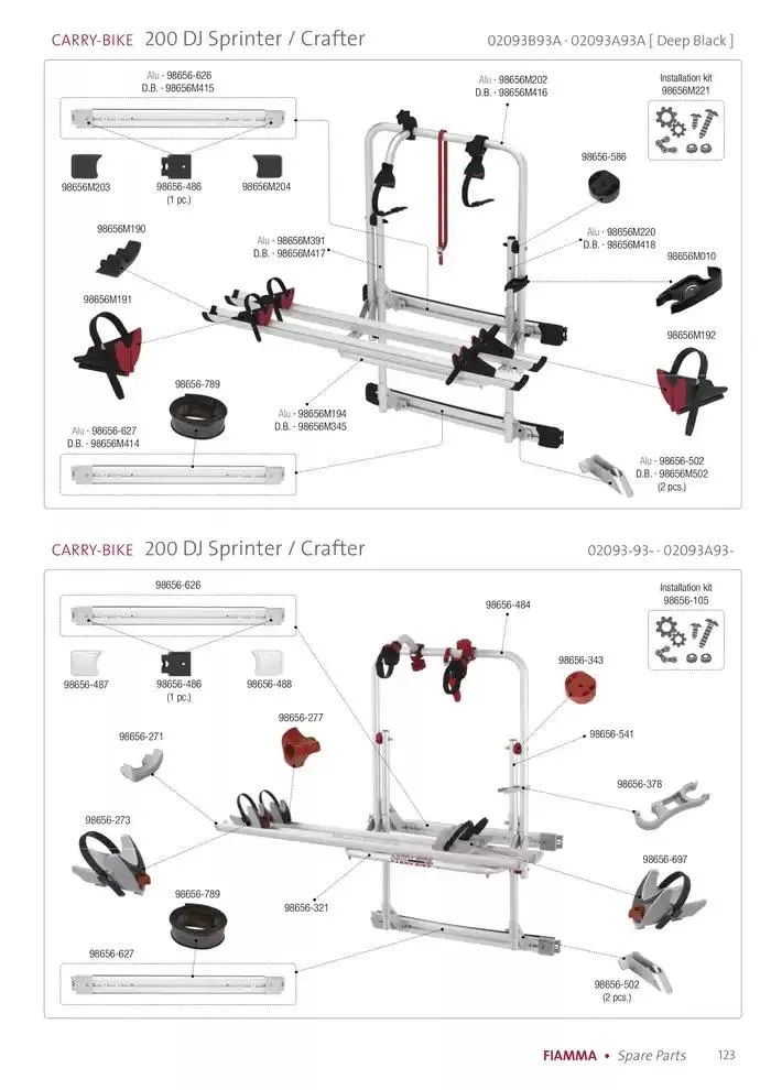 Spare parts catalogo 2025 da 14 gennaio a 31 dicembre di 2025 - Pagina del volantino 123