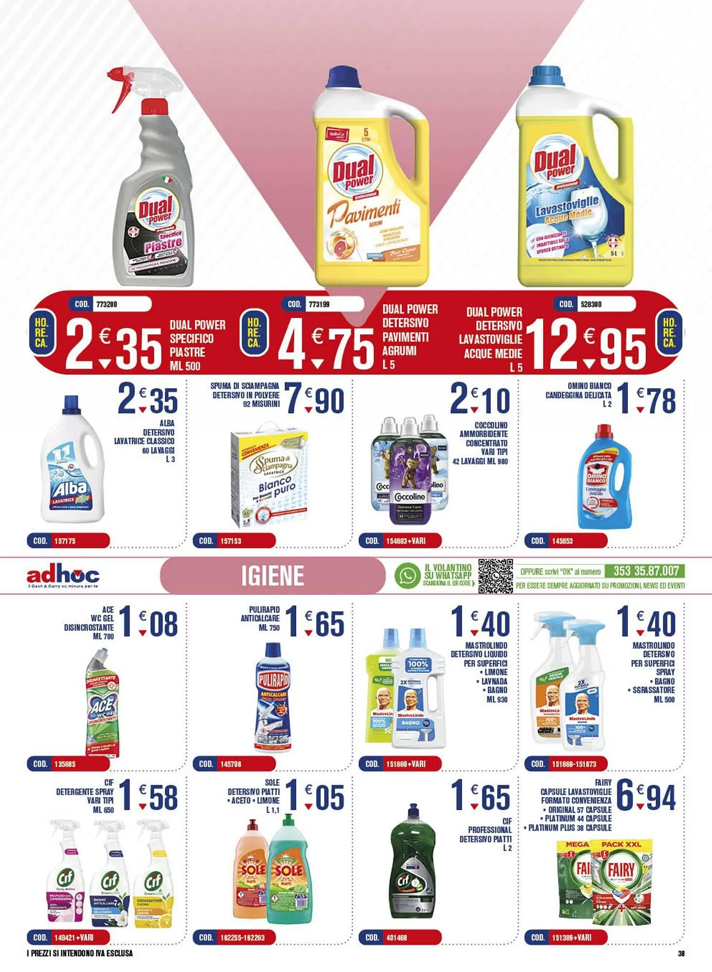 Volantino Adhoc da 25 novembre a 8 dicembre di 2024 - Pagina del volantino 38