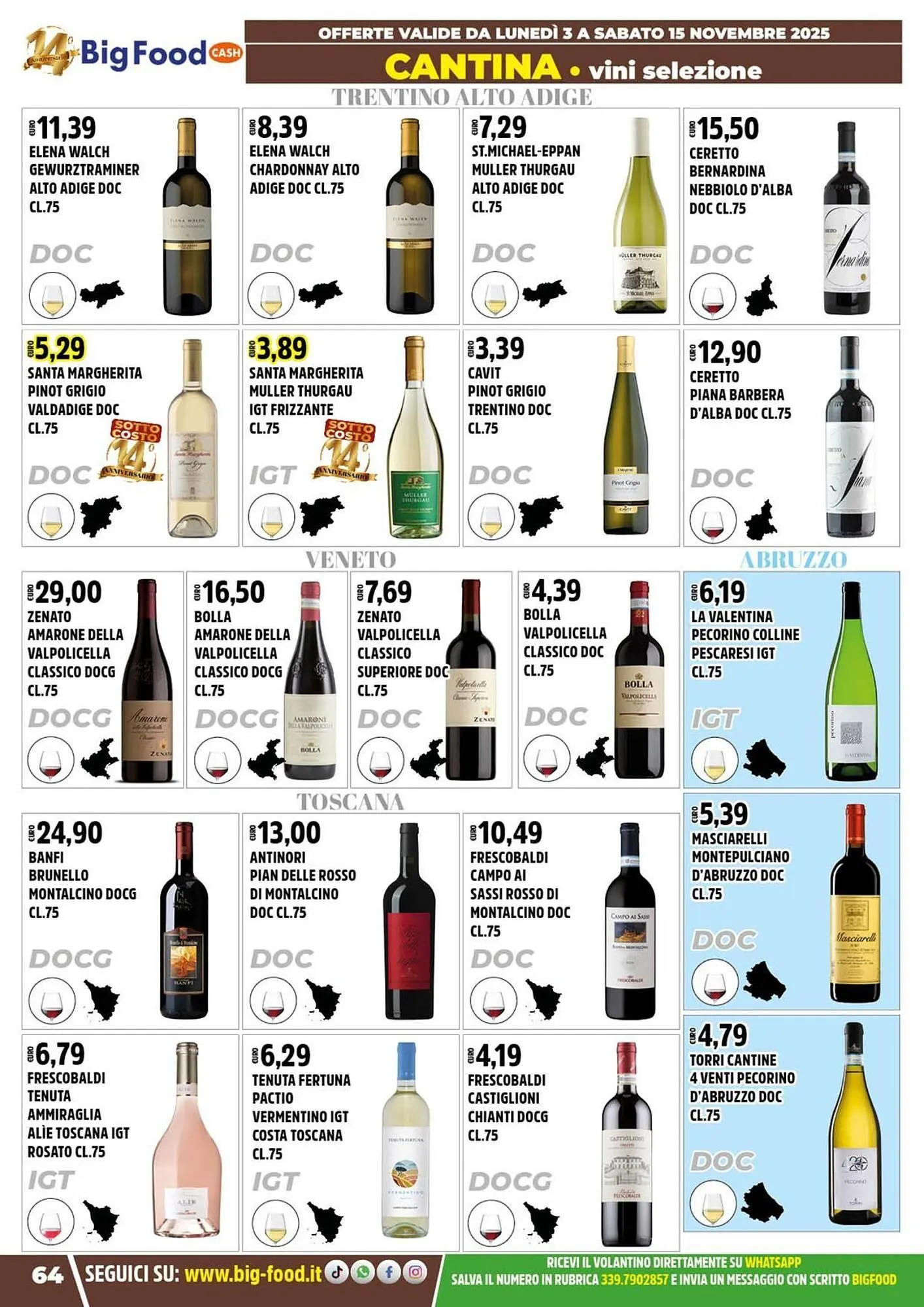 Volantino Big Food da 3 novembre a 15 novembre di 2025 - Pagina del volantino 64