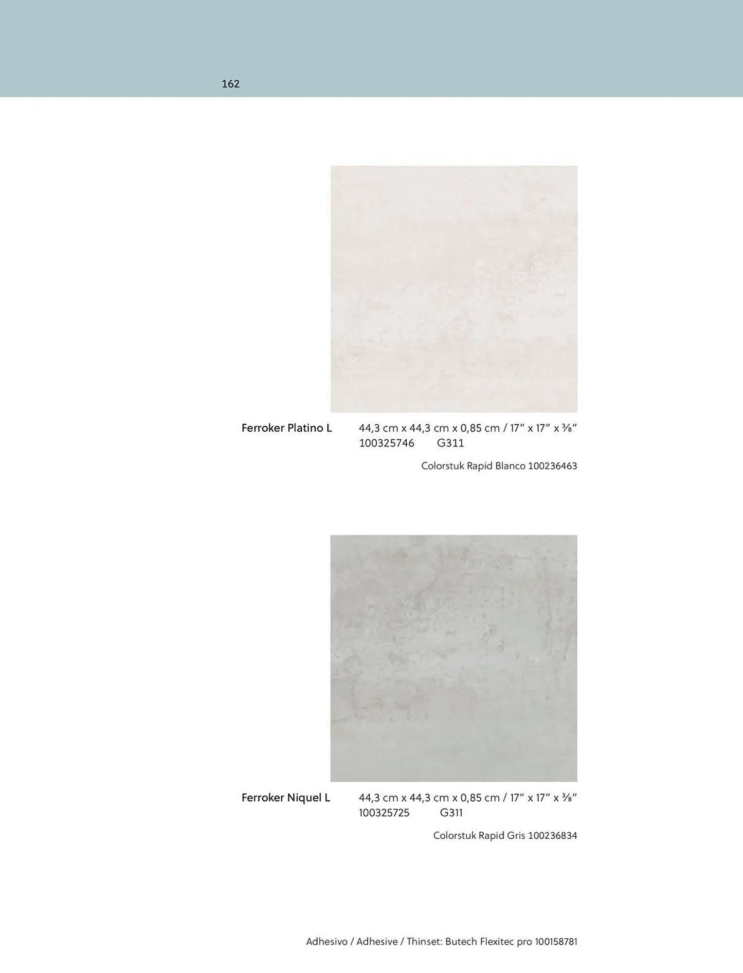 Catalogue Porcelanosa du 27 juin au 31 décembre 2025 - Catalogue page 162