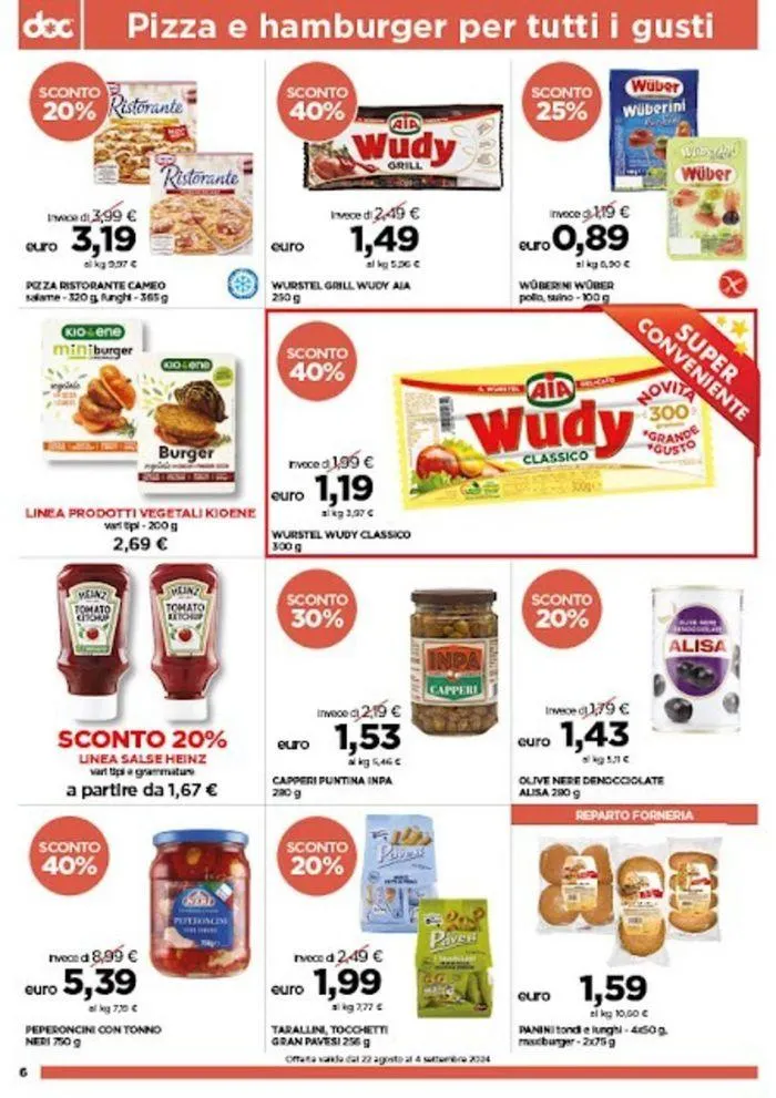 Dal 22 agosto al 4 settembre 2024 da 22 agosto a 4 settembre di 2024 - Pagina del volantino 6
