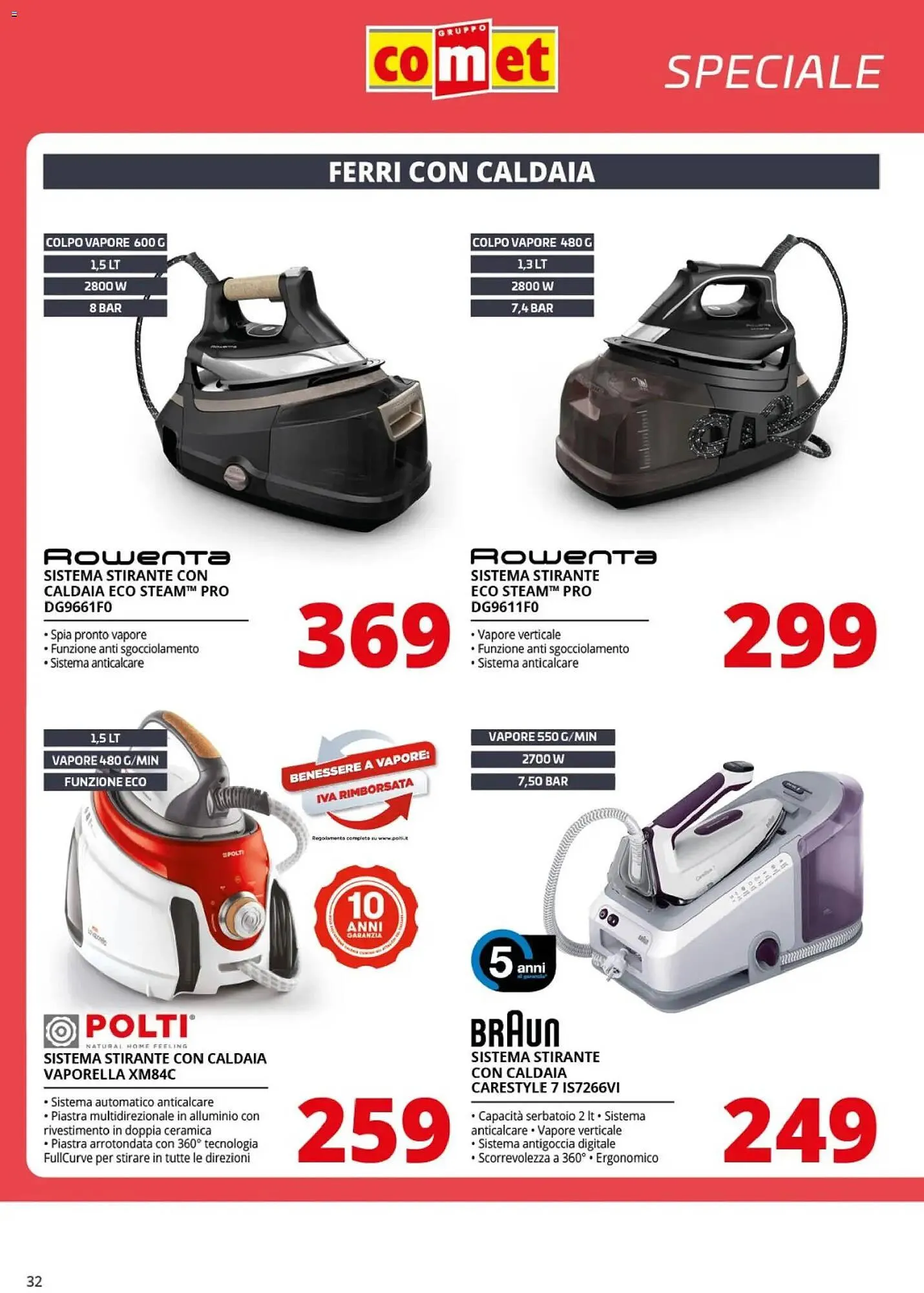 Volantino Comet da 20 marzo a 8 aprile di 2026 - Pagina del volantino 32