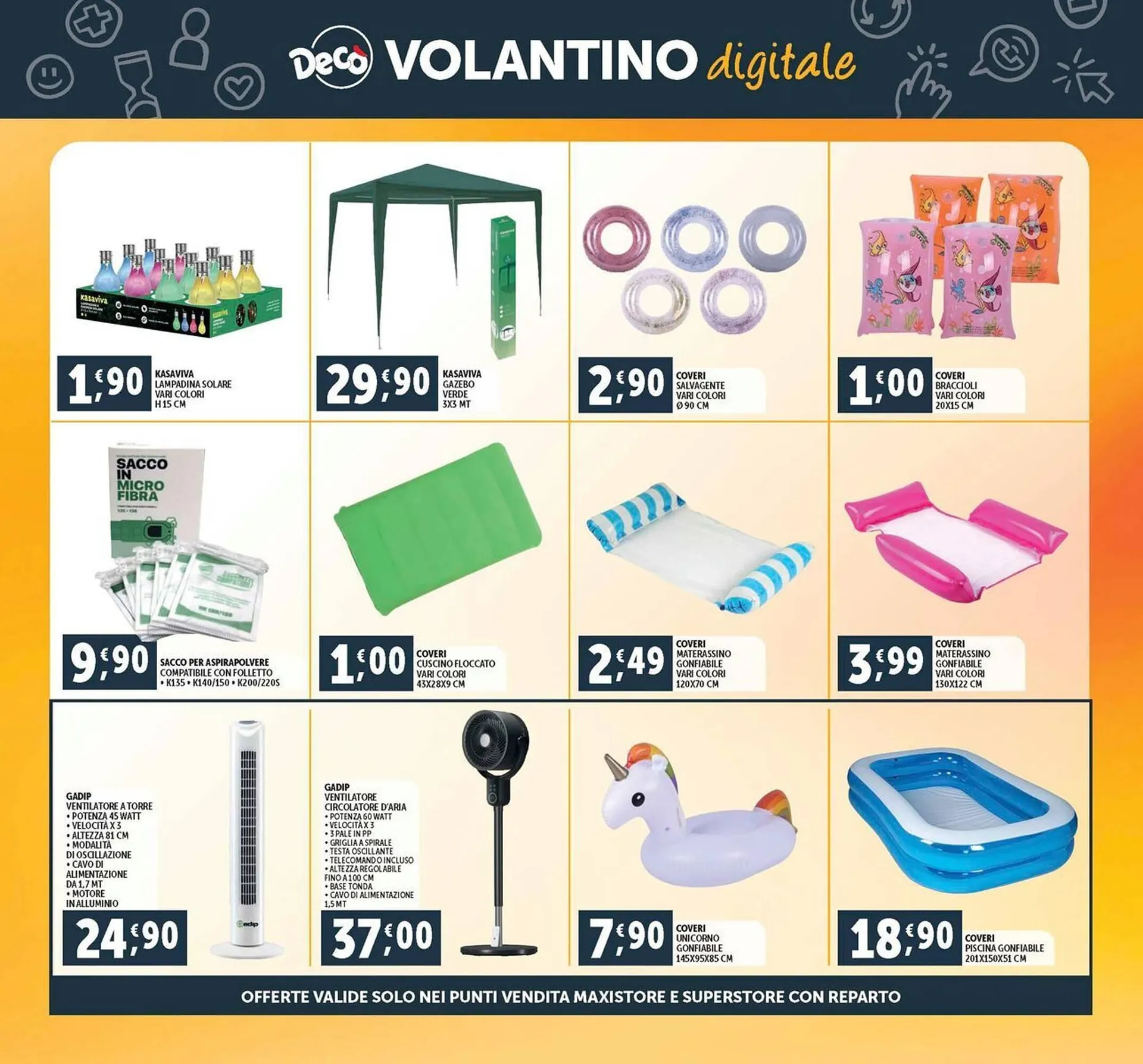 Volantino Deco Market da 29 luglio a 7 agosto di 2025 - Pagina del volantino 37