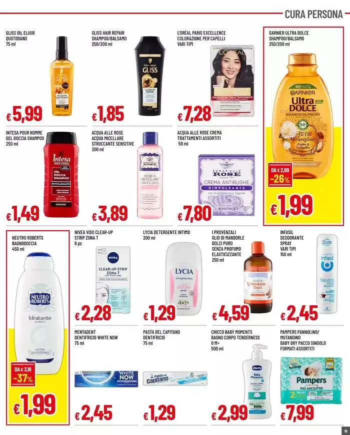 GRANDI MARCHE - SCONTI FINO AL 50% da 6 marzo a 16 marzo di 2025 - Pagina del volantino 19