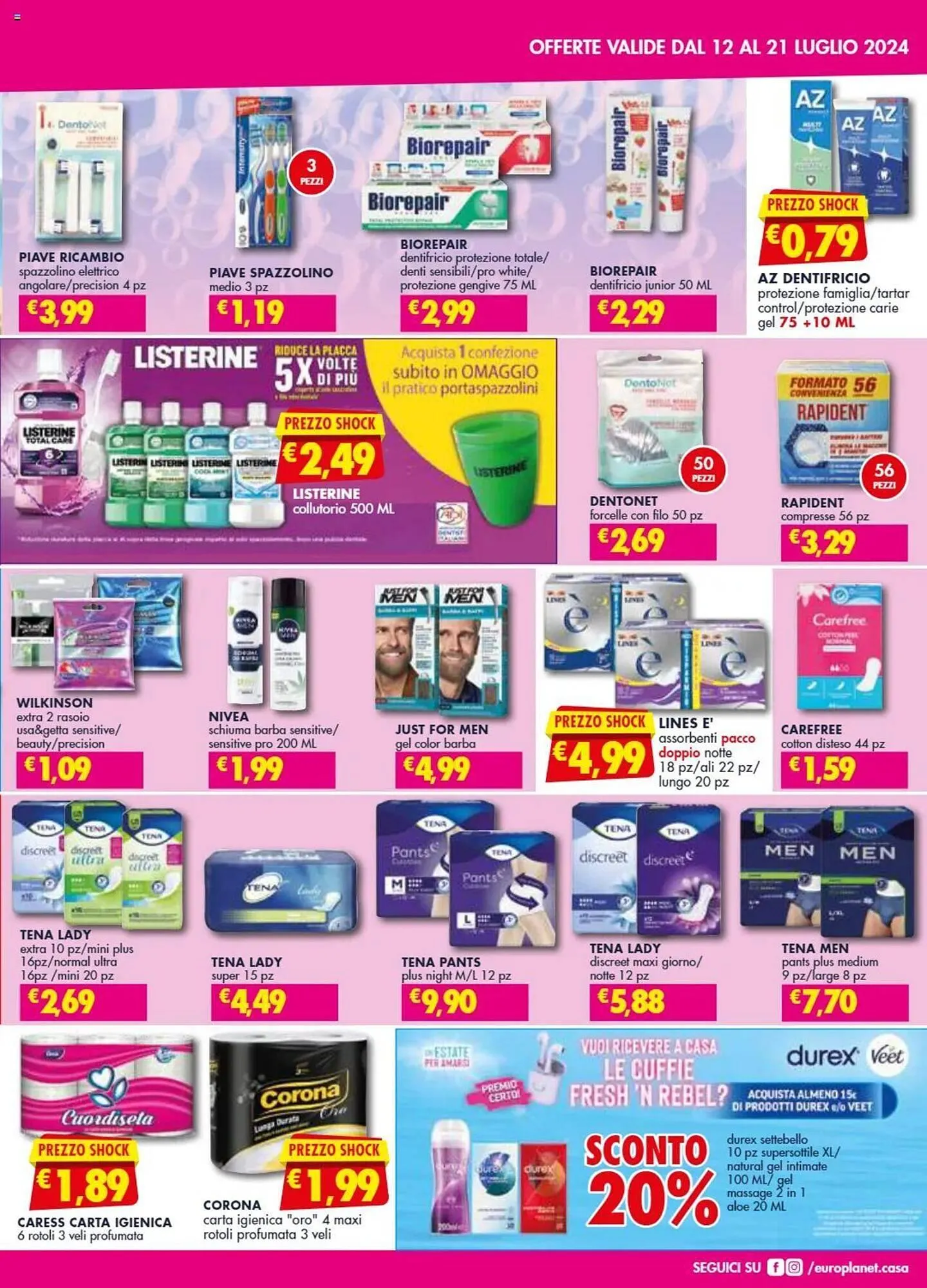 Volantino Europlanet Casa da 12 luglio a 21 luglio di 2024 - Pagina del volantino 7