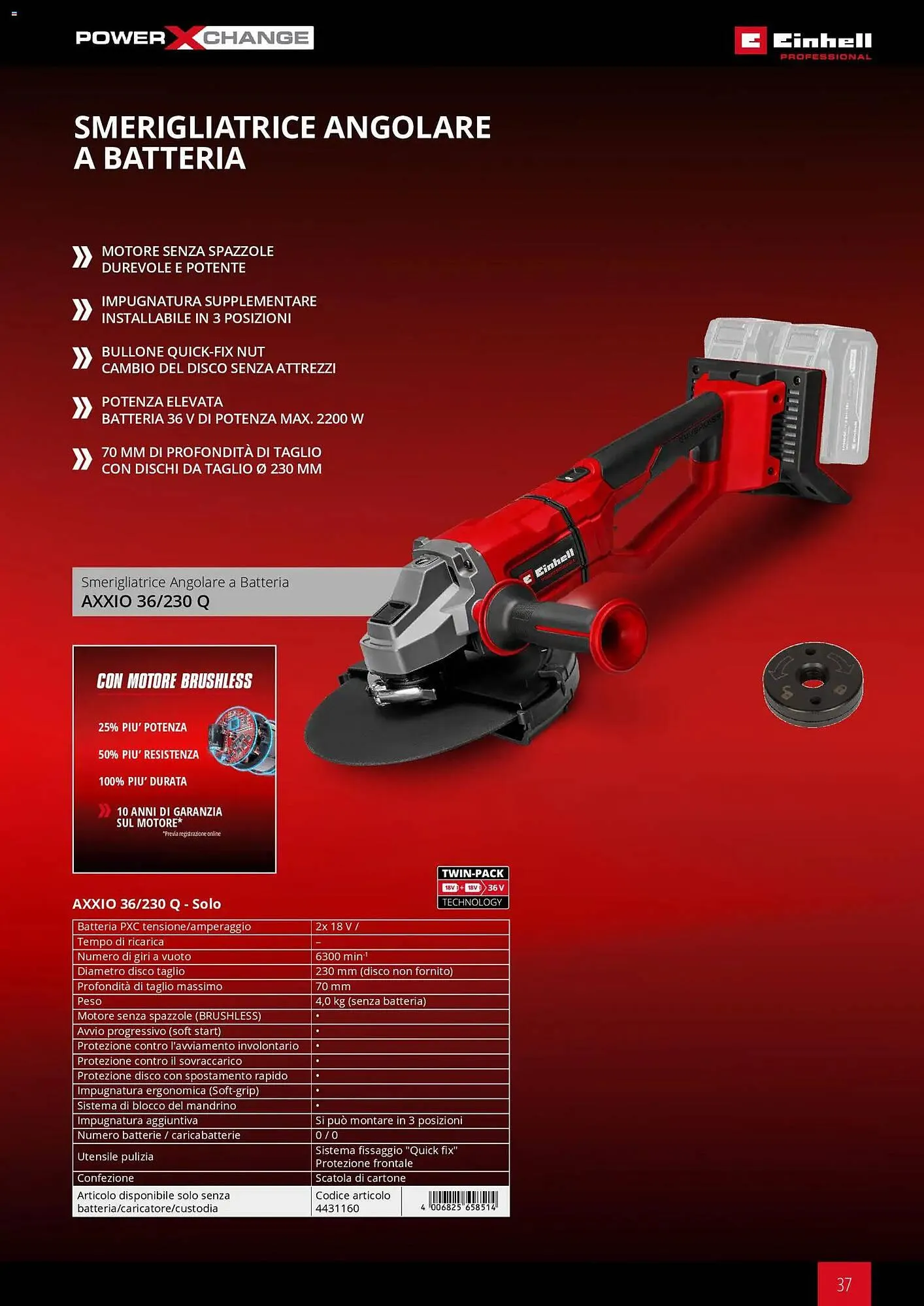 Volantino Einhell da 17 marzo a 31 dicembre di 2026 - Pagina del volantino 39