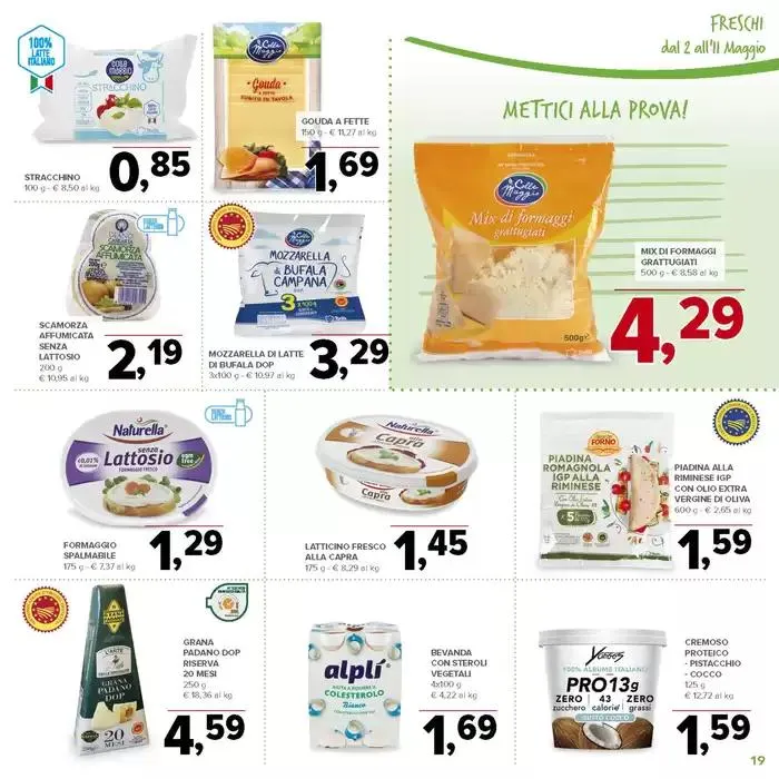 Prendi 2, paghi 1 da 2 maggio a 11 maggio di 2025 - Pagina del volantino 19