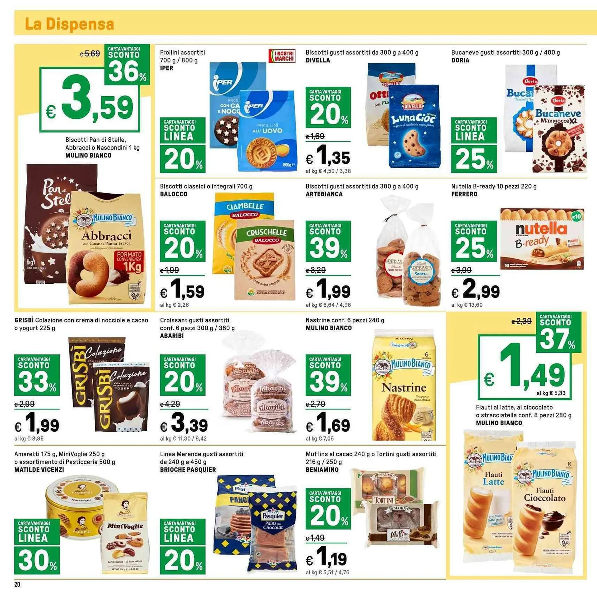 Volantino Iper La Grande da 19 marzo a 29 marzo di 2026 - Pagina del volantino 20