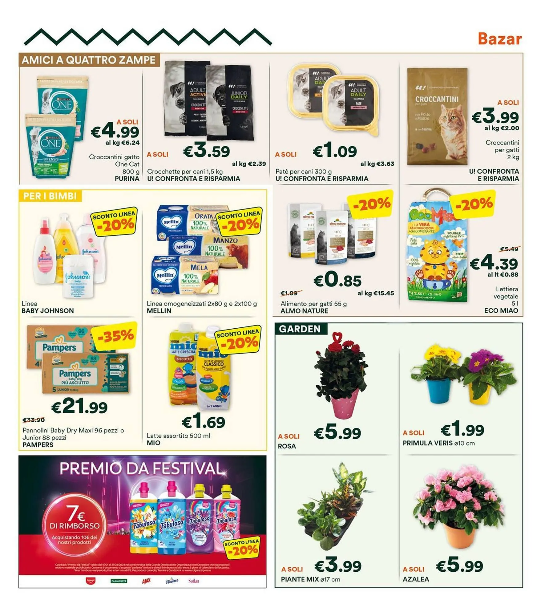 Volantino Unes da 9 febbraio a 18 febbraio di 2024 - Pagina del volantino 19