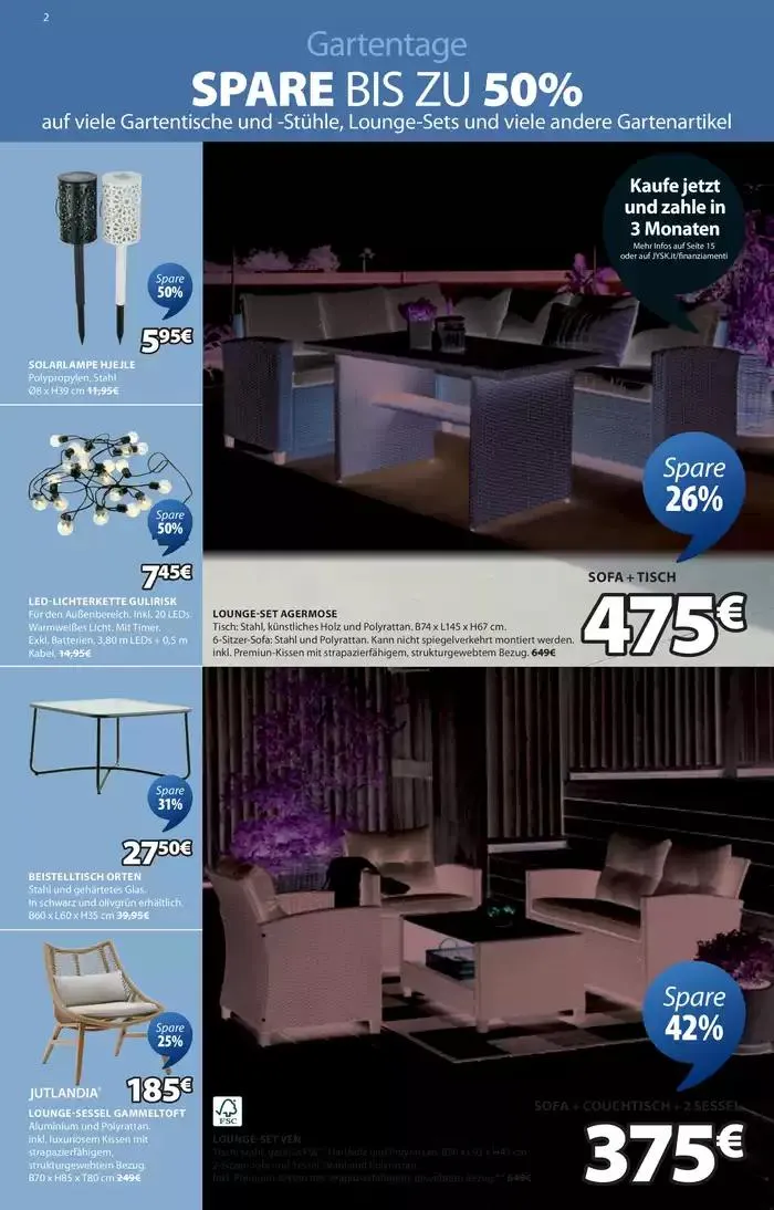 Ein großartiges Angebot für deinen Garten da 1 maggio a 31 maggio di 2025 - Pagina del volantino 2