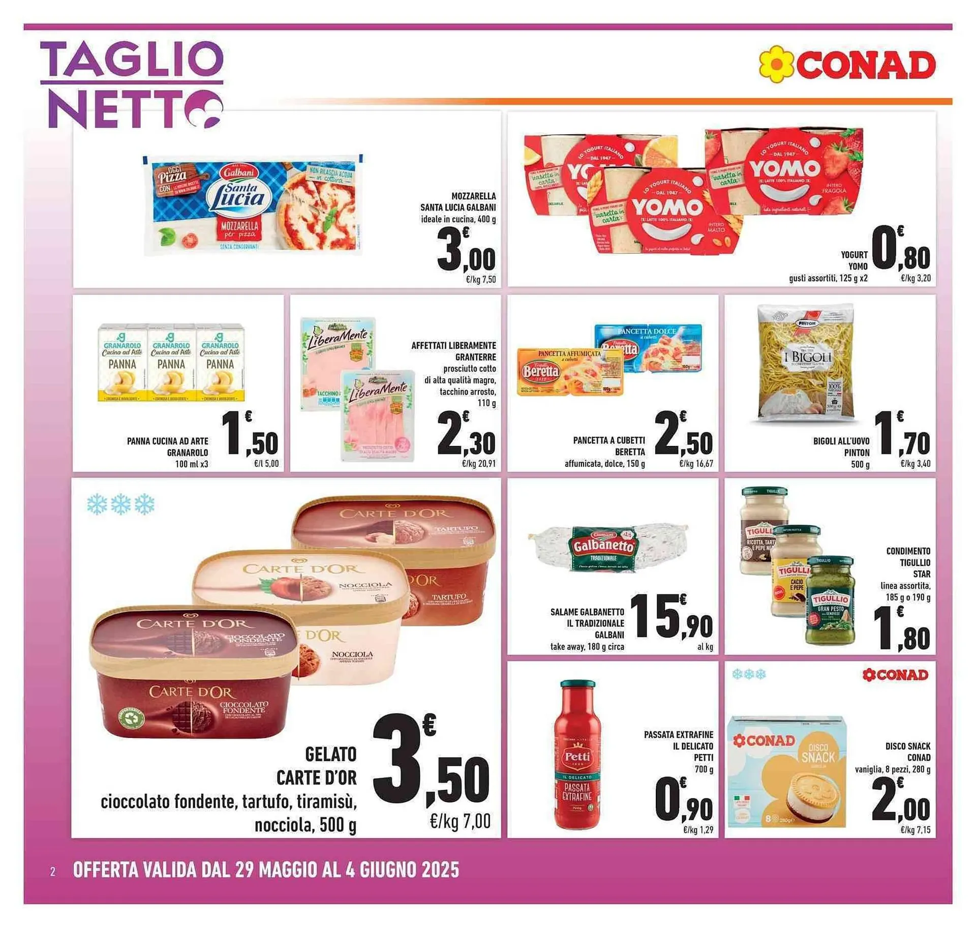 Volantino Conad da 29 maggio a 4 giugno di 2025 - Pagina del volantino 2