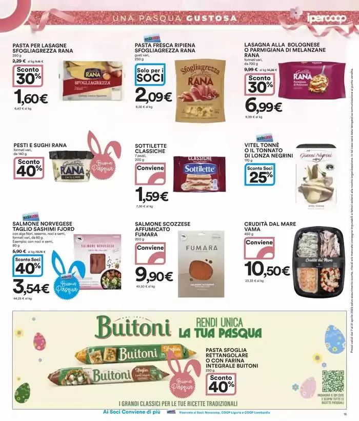 40 prodotti al 40% di sconto da 7 aprile a 21 aprile di 2025 - Pagina del volantino 15