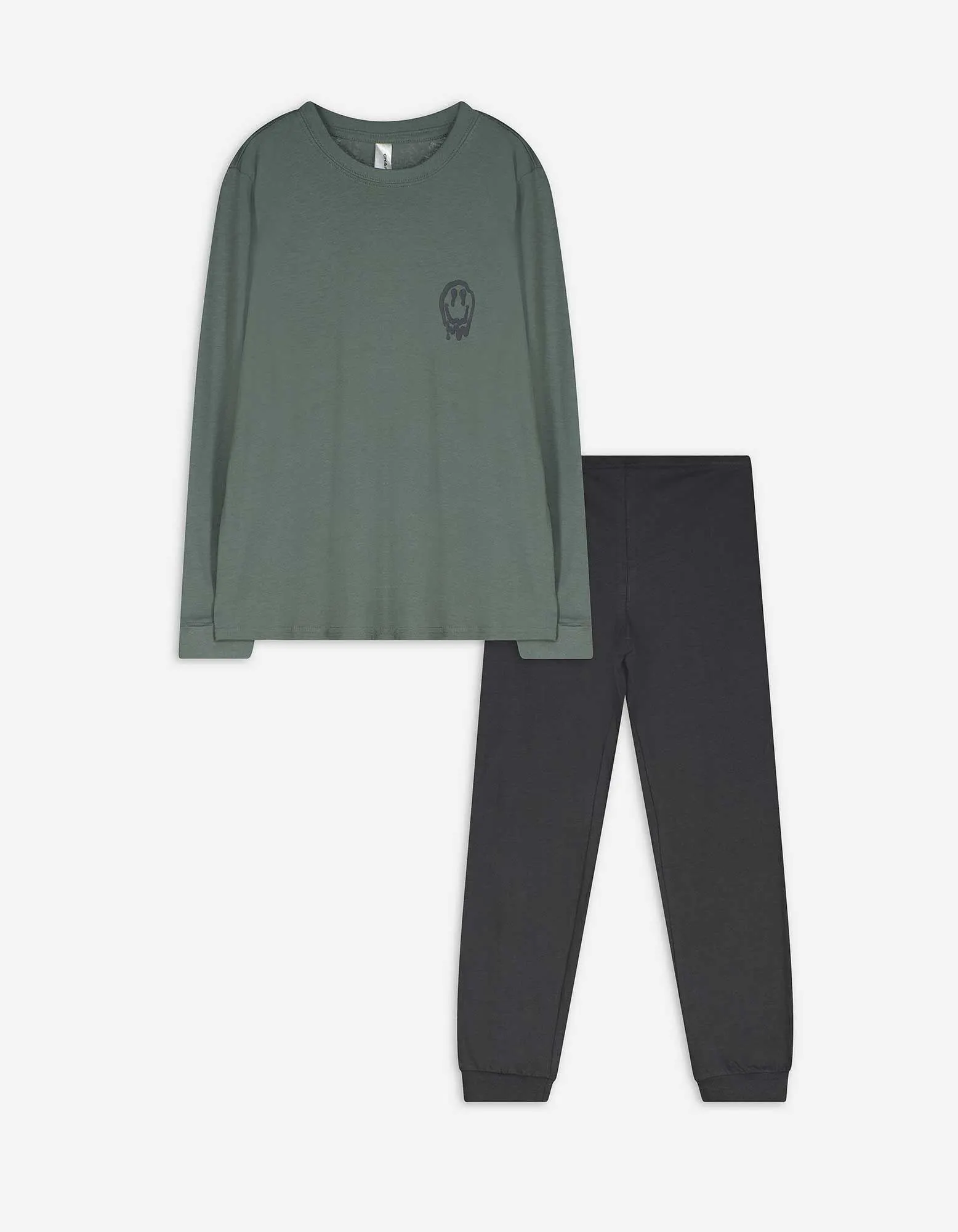 Pigiama completo (maglia + pantaloni) - Stampa sul retro - bronzo