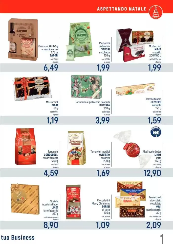 Offerte da 25 novembre a 8 dicembre di 2024 - Pagina del volantino 3