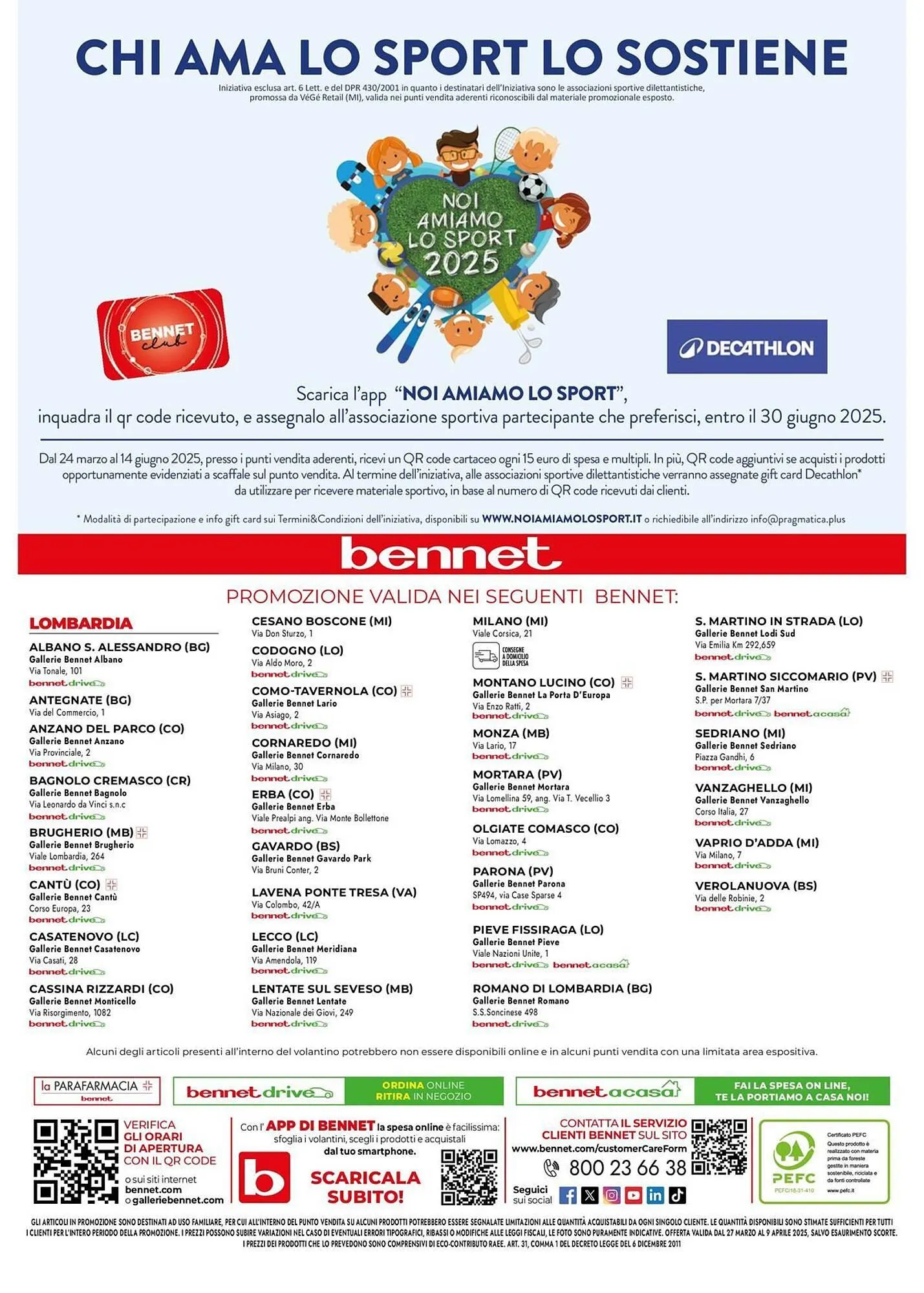 Volantino Bennet da 27 marzo a 9 aprile di 2025 - Pagina del volantino 35