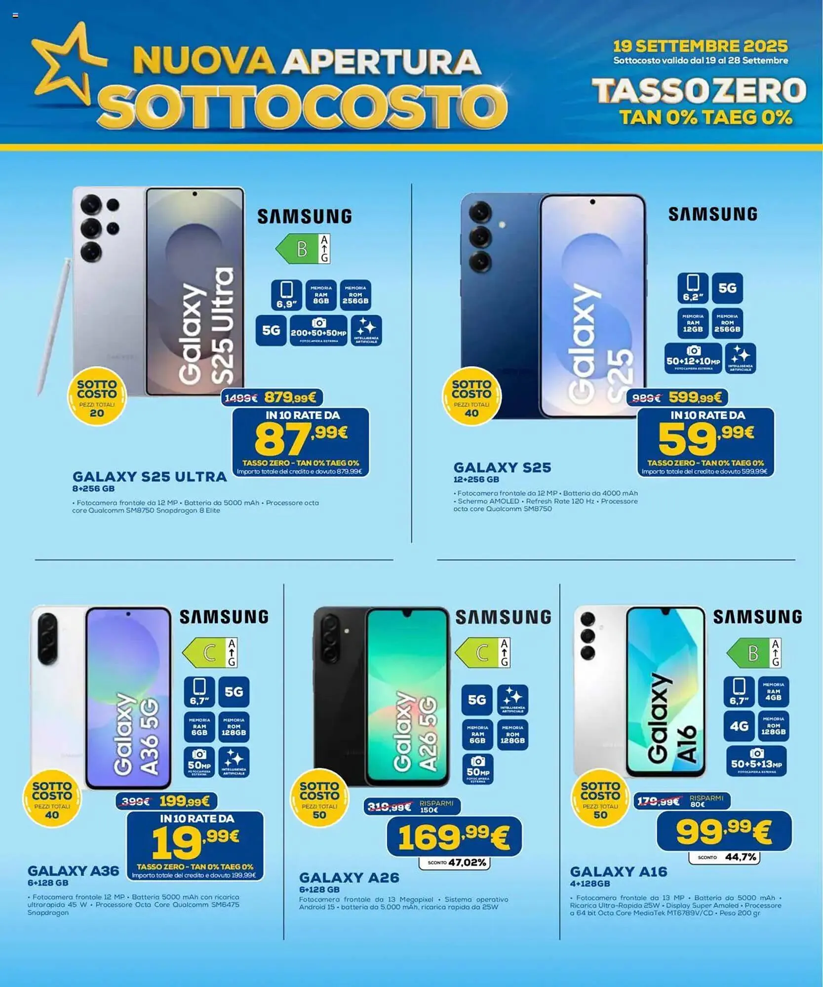 Volantino Euronics da 19 settembre a 28 settembre di 2025 - Pagina del volantino 3