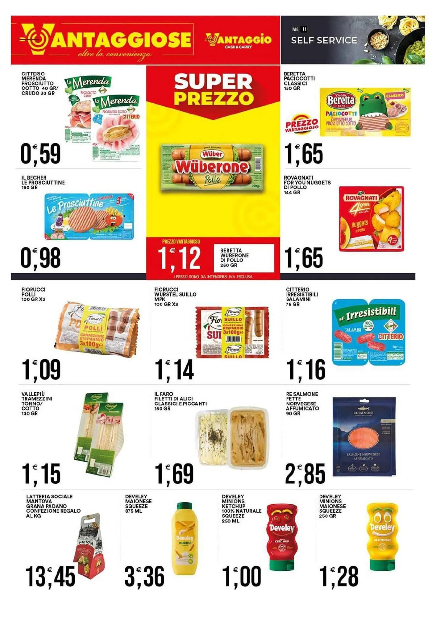 Volantino Vantaggio Cash&Carry da 1 dicembre a 13 dicembre di 2025 - Pagina del volantino 11