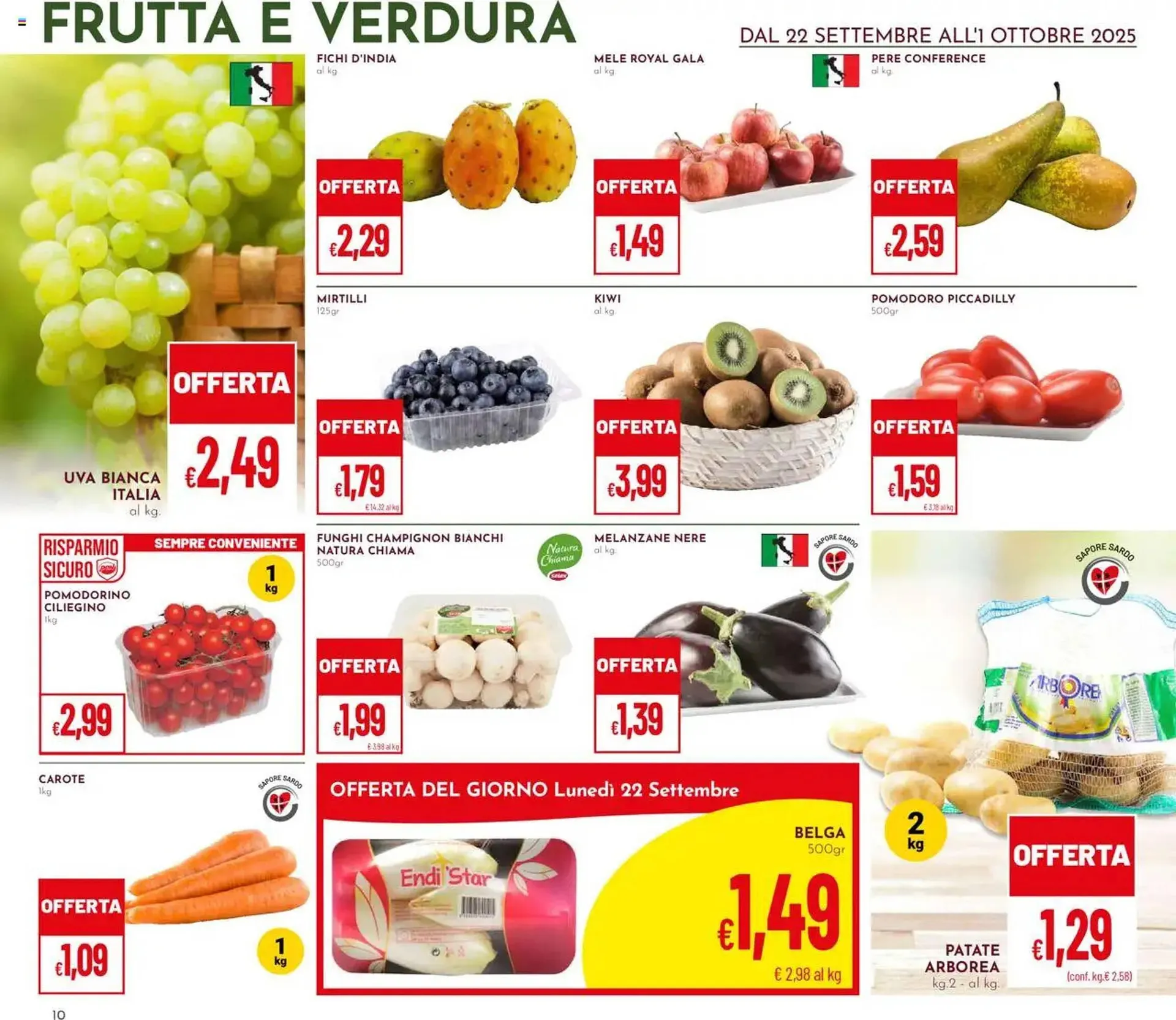 Volantino Pan da 22 settembre a 1 ottobre di 2025 - Pagina del volantino 10