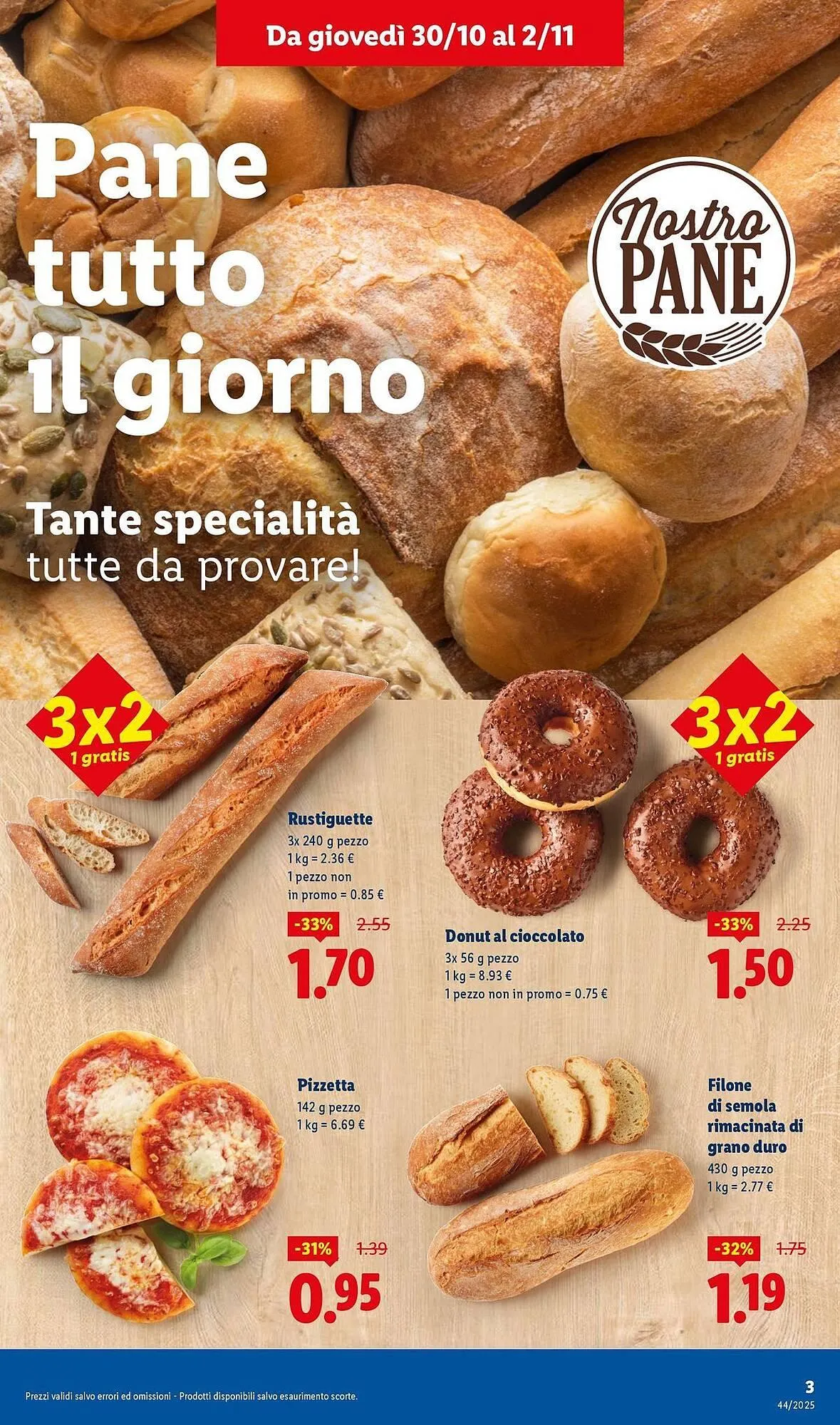 Volantino Lidl da 30 ottobre a 2 novembre di 2025 - Pagina del volantino 3