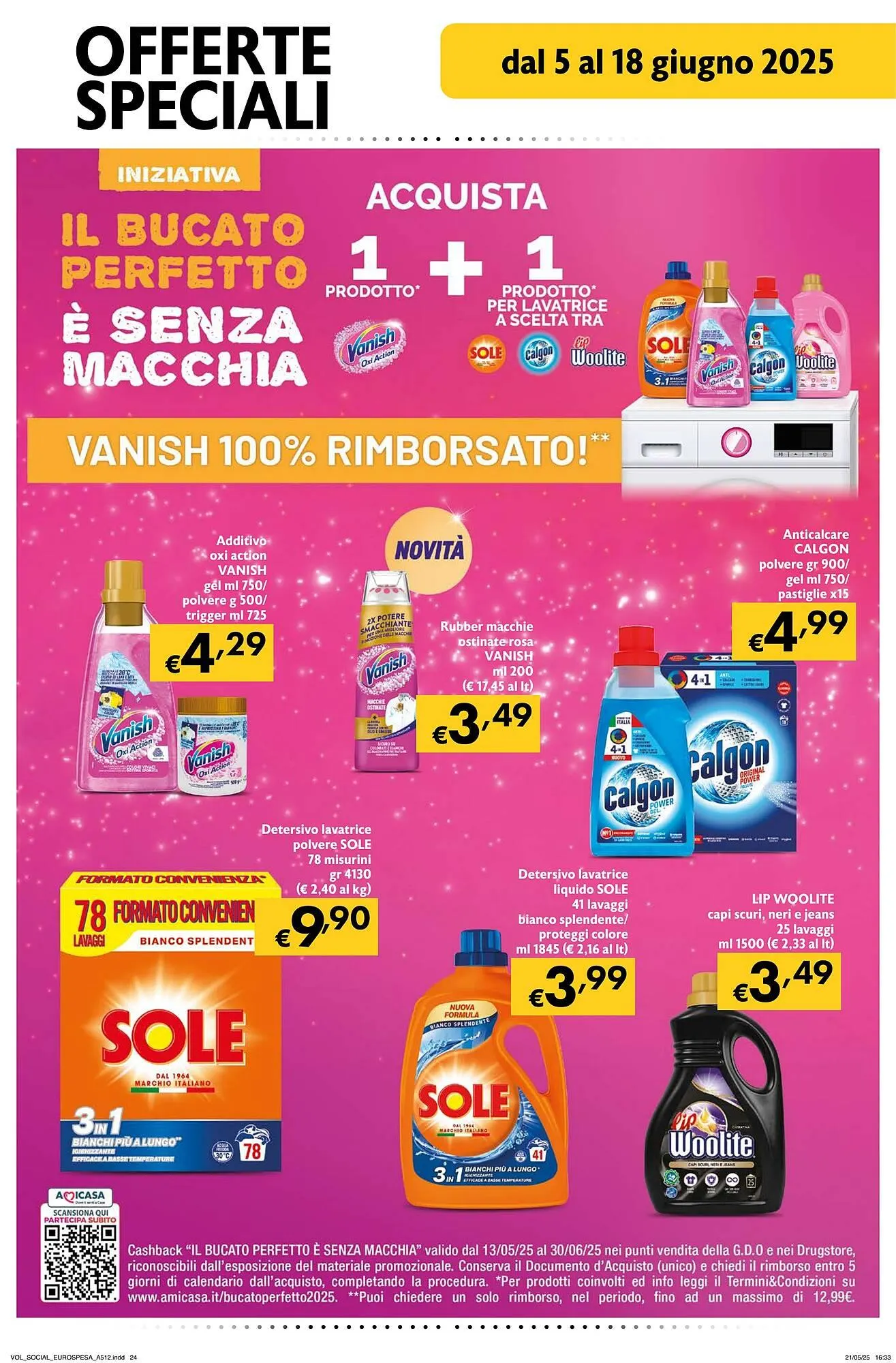 Volantino Eurospesa da 5 giugno a 18 giugno di 2025 - Pagina del volantino 24