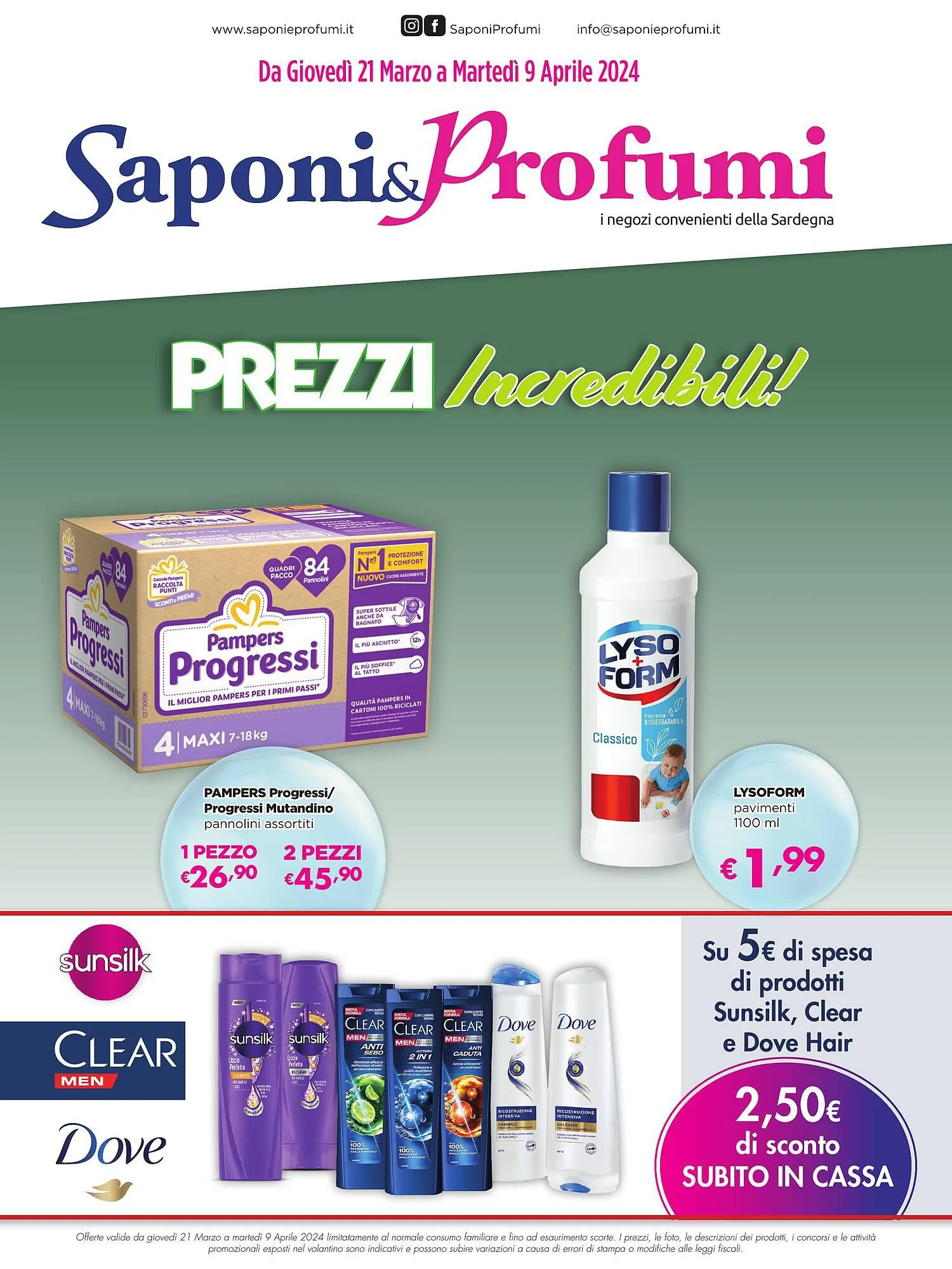 Volantino Saponi e profumi da 21 marzo a 9 aprile di 2024 - Pagina del volantino 1