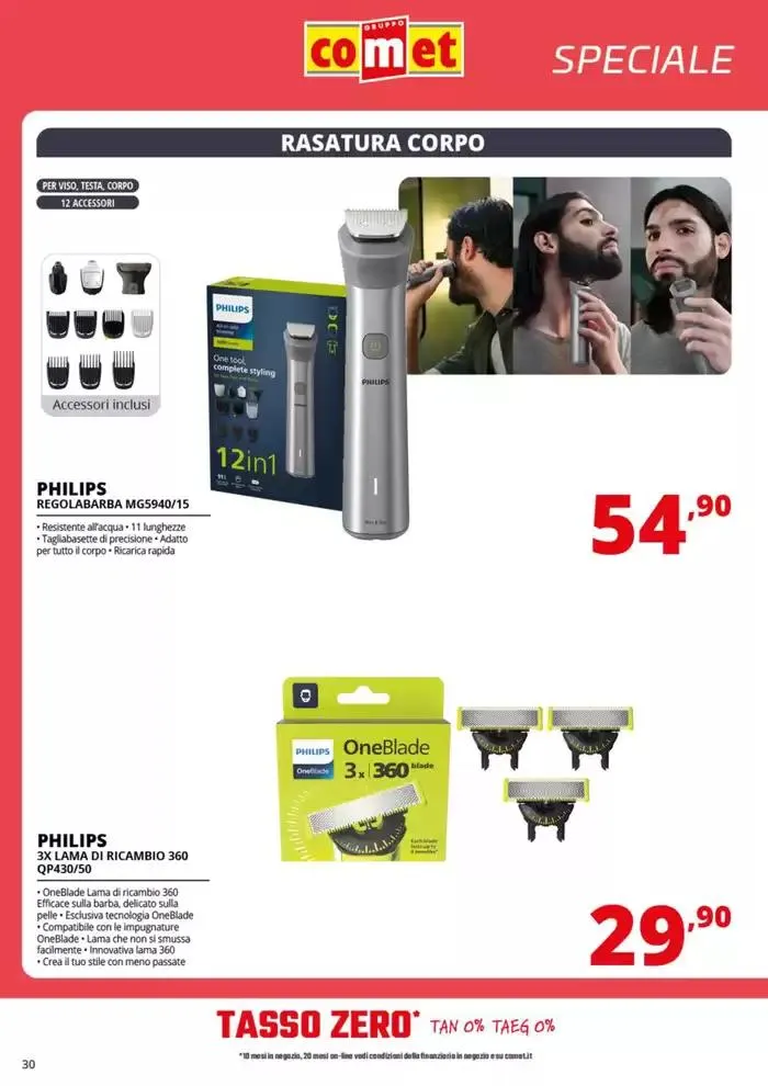Speciale Piccoli Elettrodomestici da Comet! da 3 aprile a 16 aprile di 2025 - Pagina del volantino 30